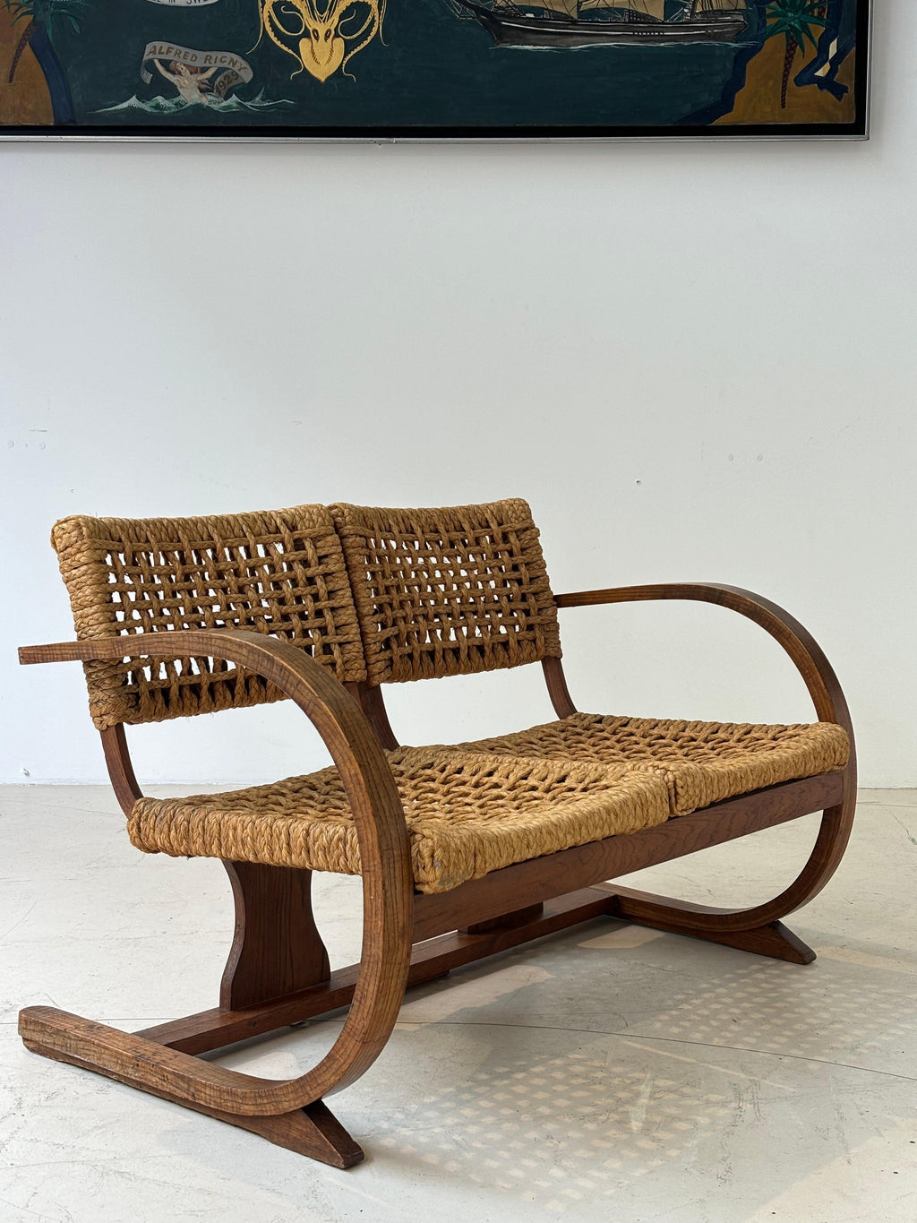 Scarce sofa by Audoux Minnet for Vibo Vesoul