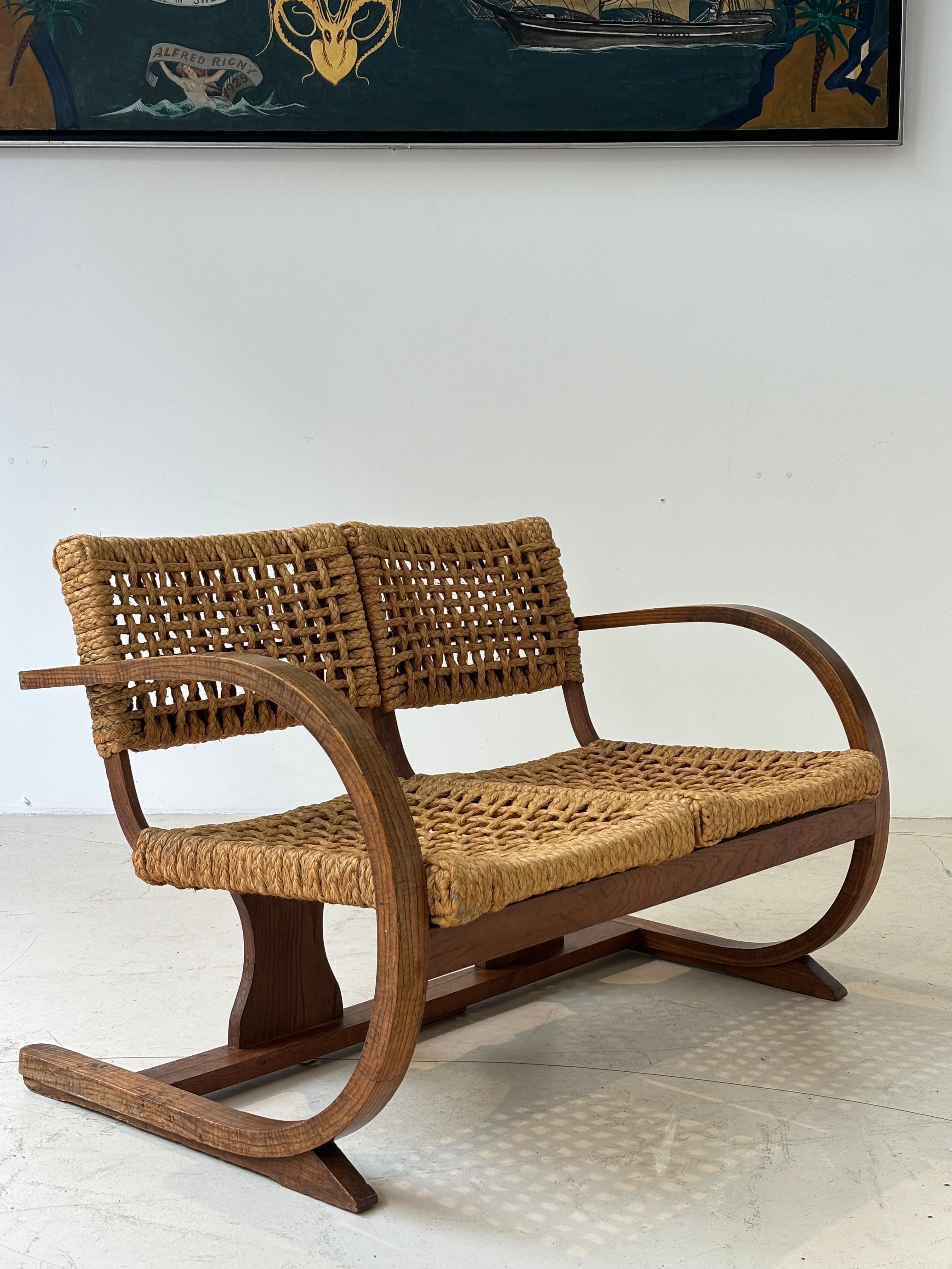 Scarce sofa by Audoux Minnet for Vibo Vesoul