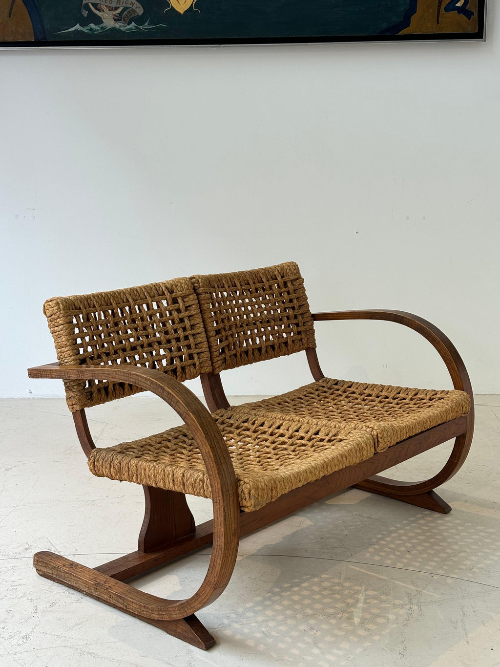 Scarce sofa by Audoux Minnet for Vibo Vesoul