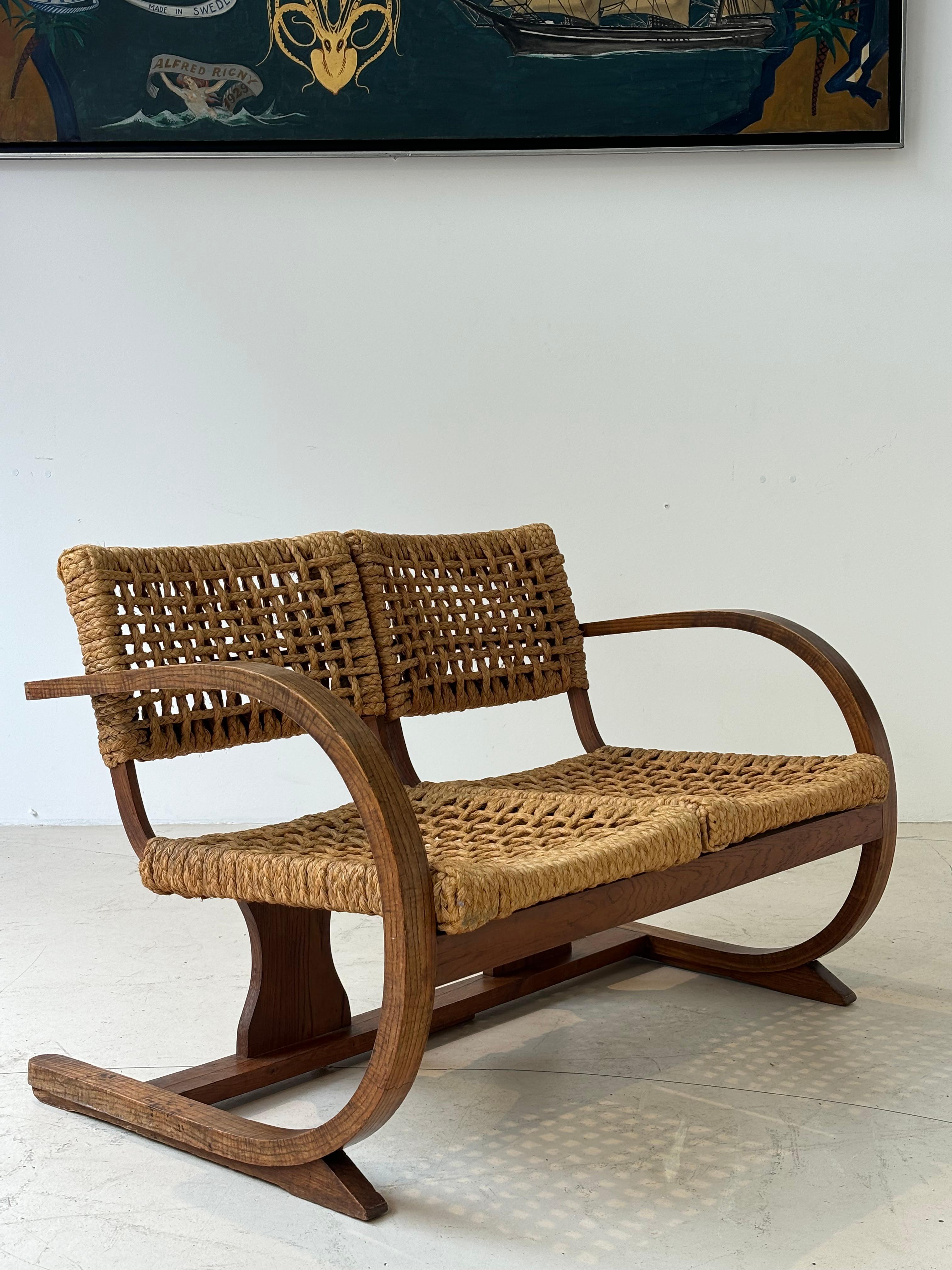Scarce sofa by Audoux Minnet for Vibo Vesoul