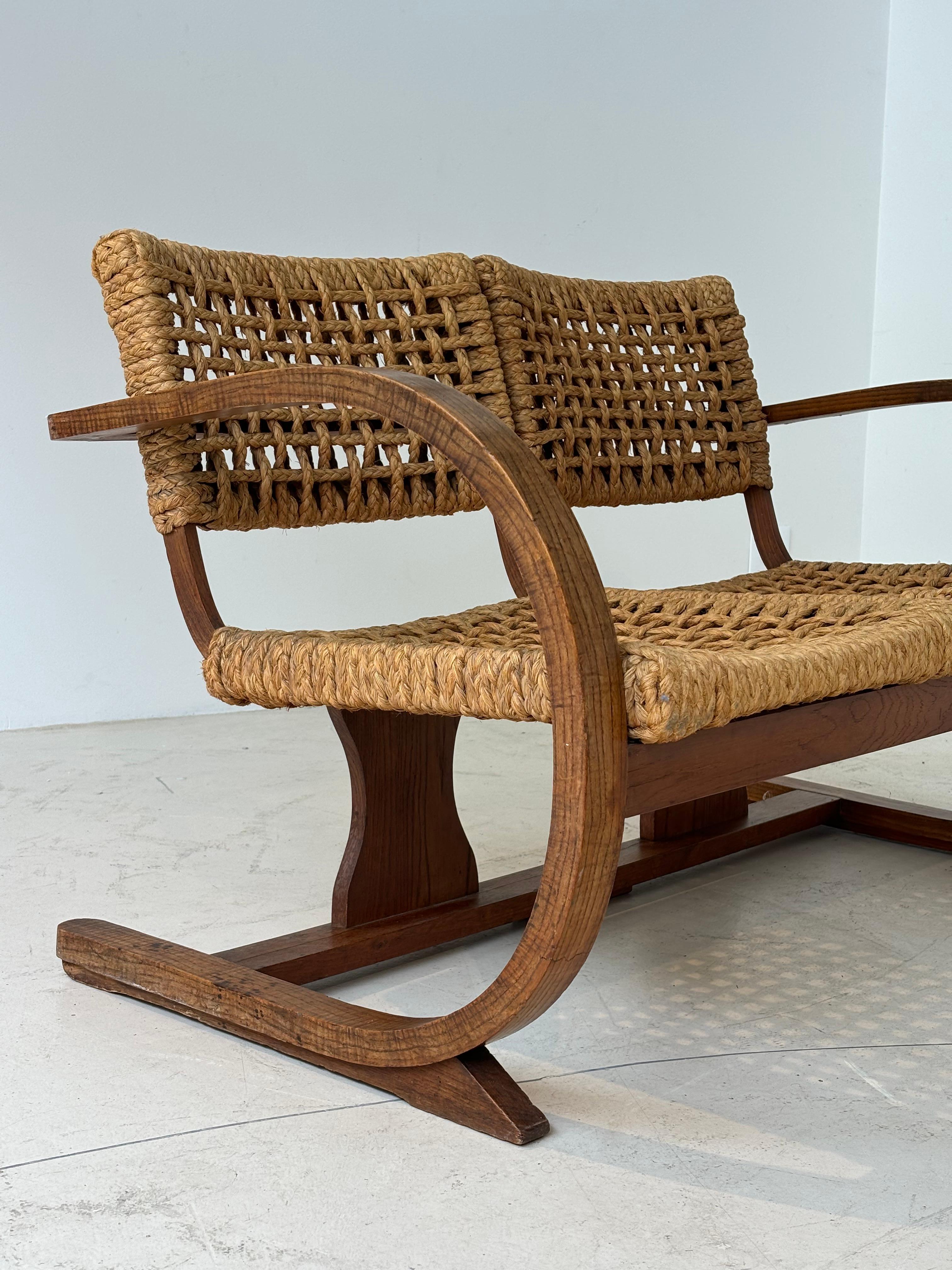 Scarce sofa by Audoux Minnet for Vibo Vesoul