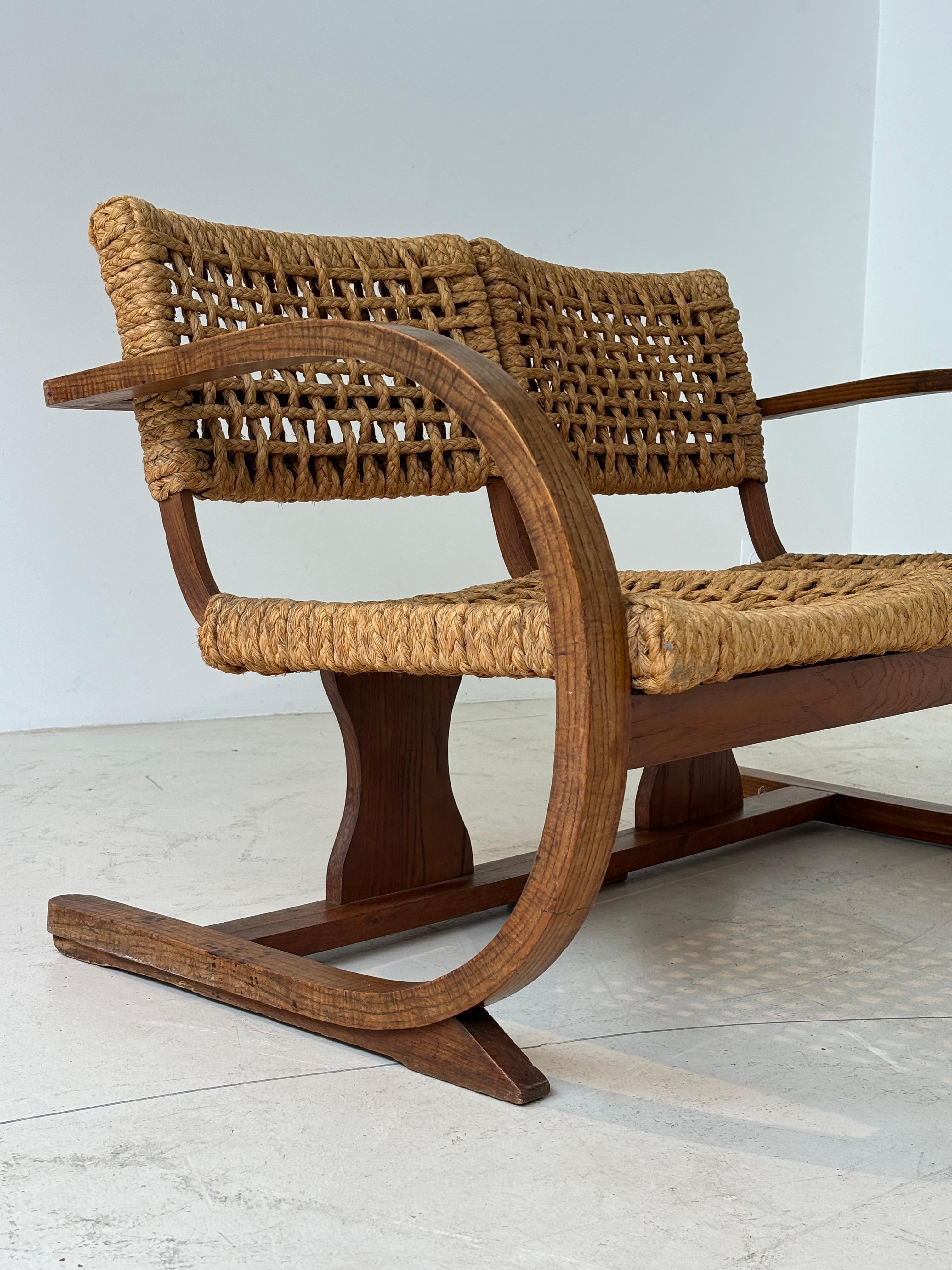 Scarce sofa by Audoux Minnet for Vibo Vesoul