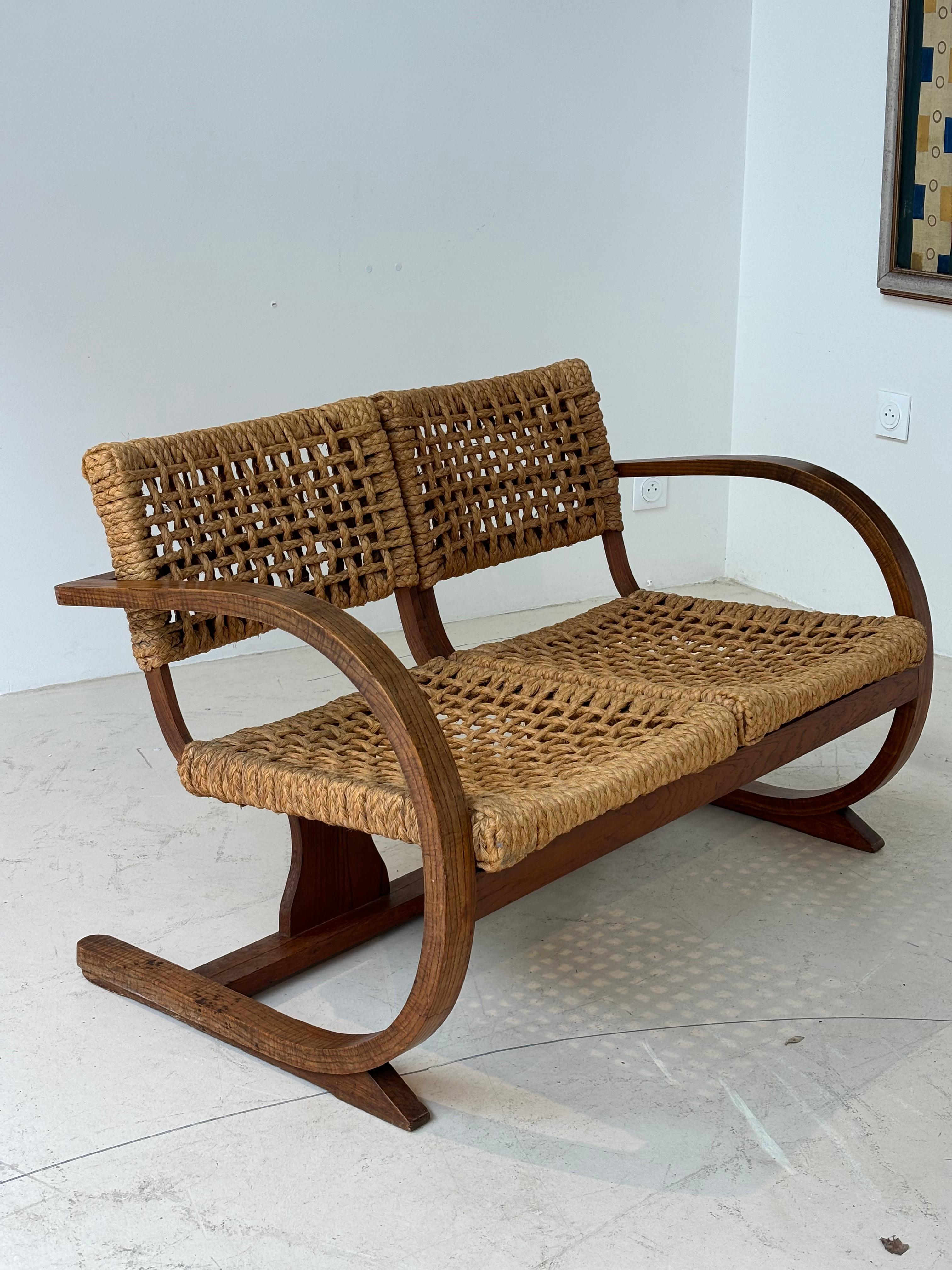 Scarce sofa by Audoux Minnet for Vibo Vesoul