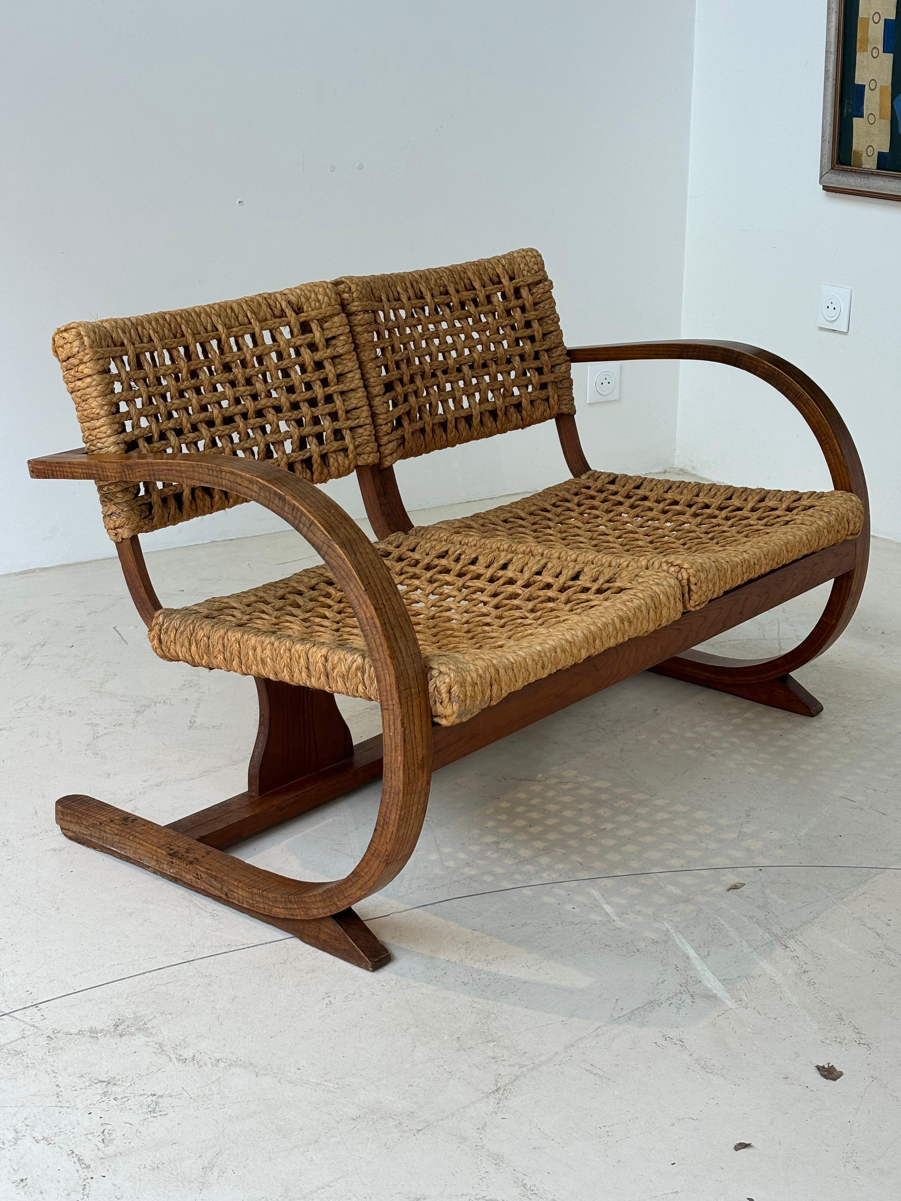 Scarce sofa by Audoux Minnet for Vibo Vesoul