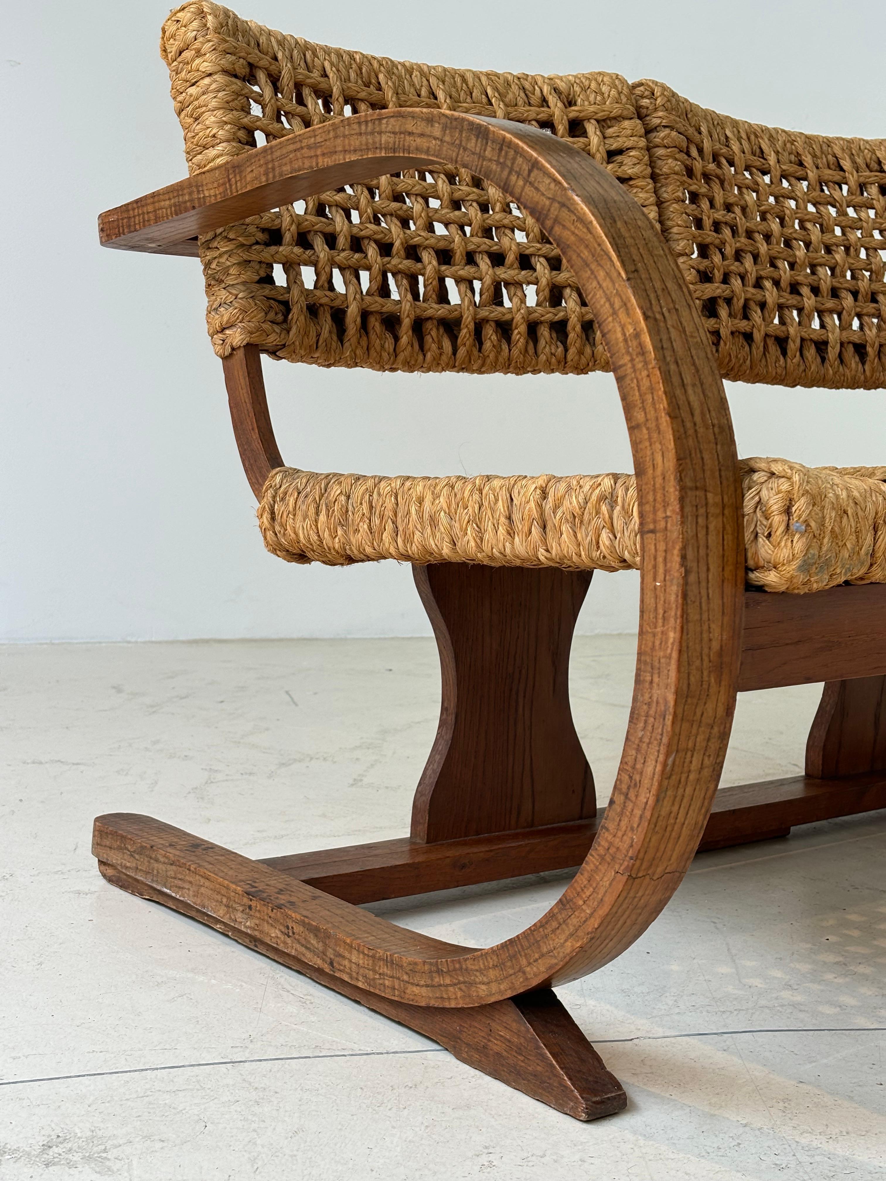 Scarce sofa by Audoux Minnet for Vibo Vesoul