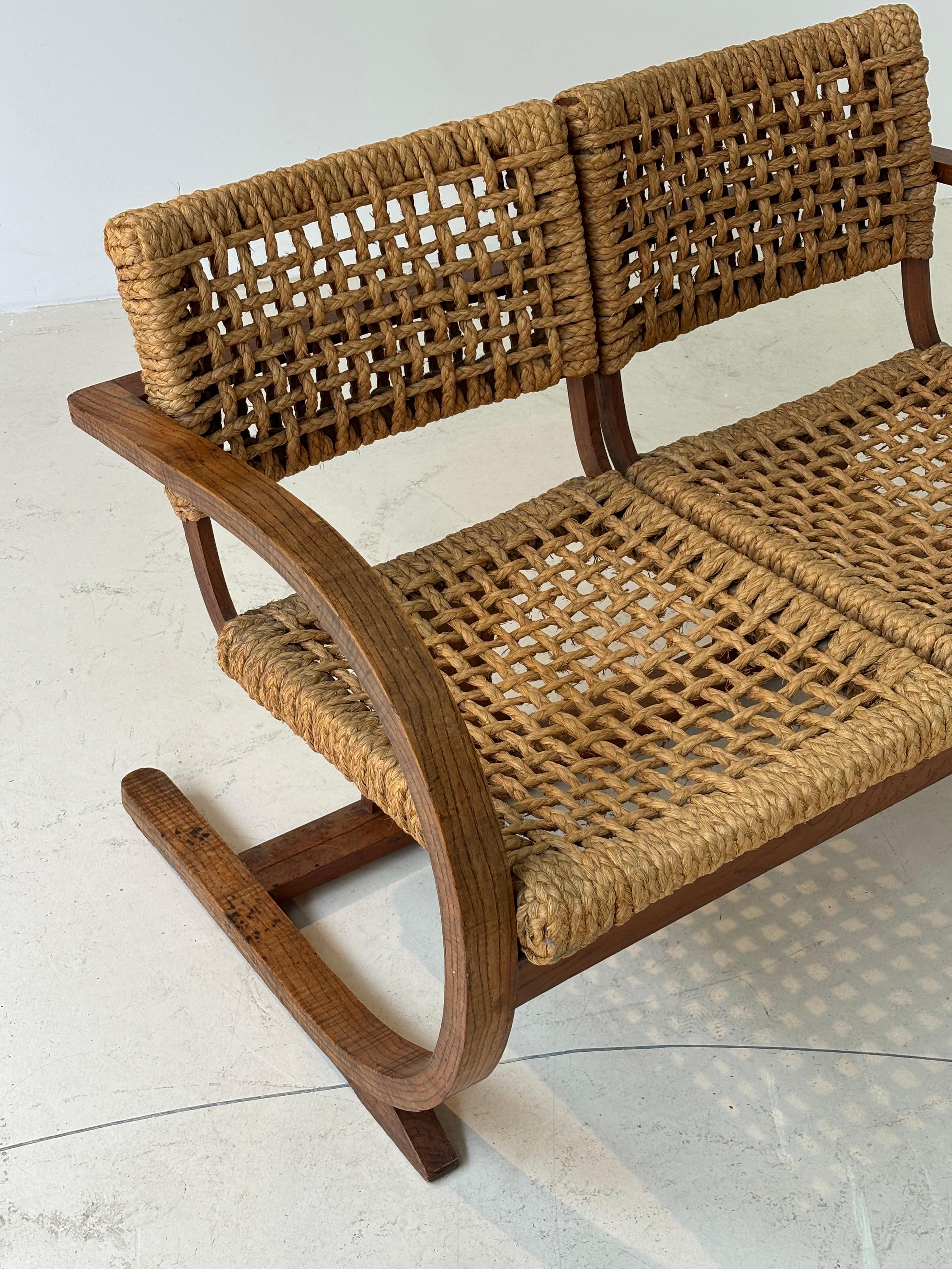 Scarce sofa by Audoux Minnet for Vibo Vesoul