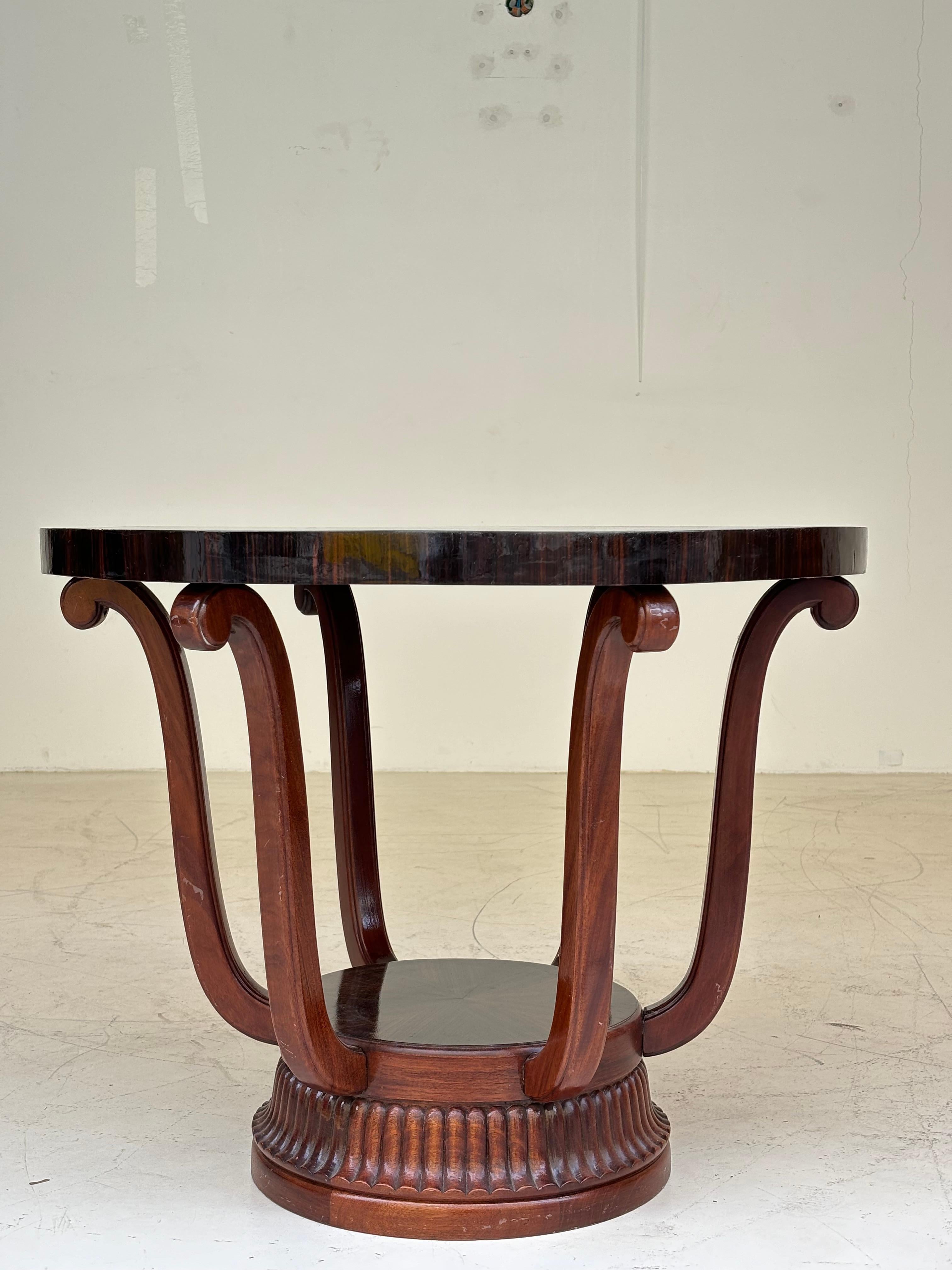 Nice guéridon attributed to Maurice Dufrène