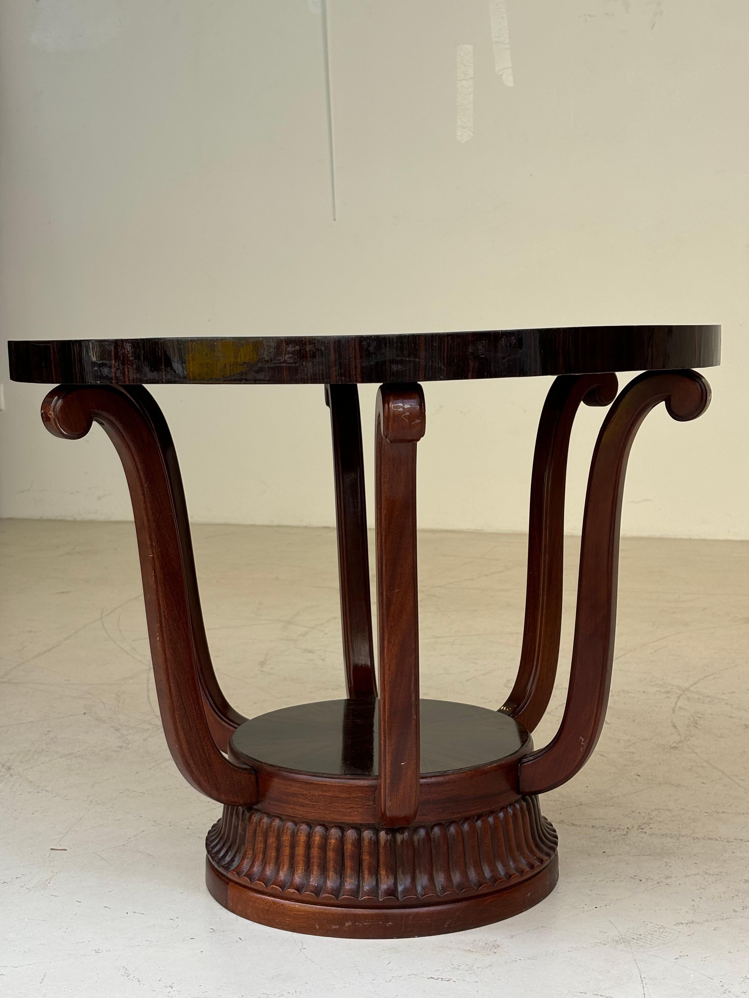Nice guéridon attributed to Maurice Dufrène
