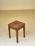 Side Table in the Taste of Jean-Michel Frank, oak