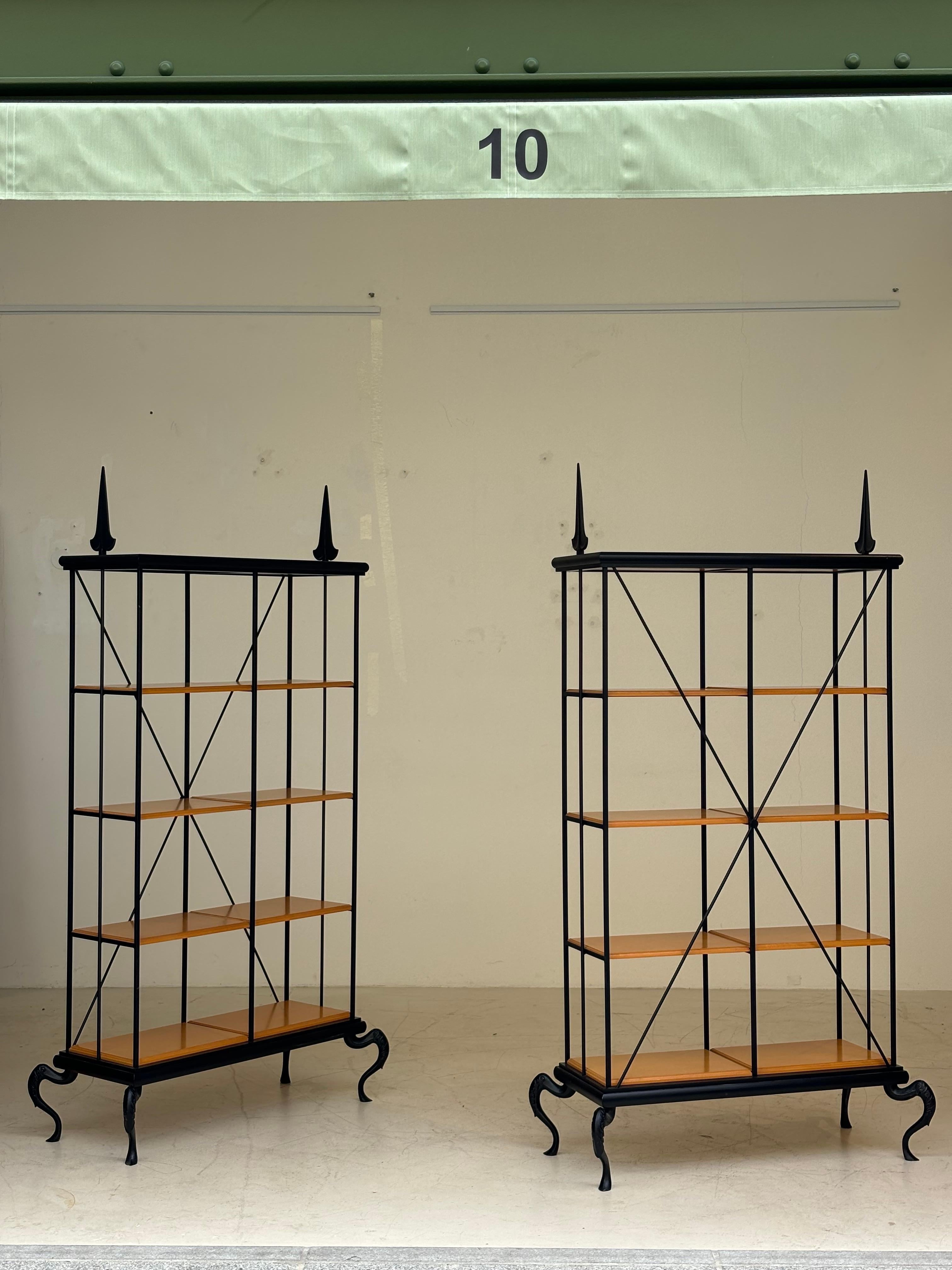 Incredible pair of Bookcases by Mark Brazier Jones, circa 1990