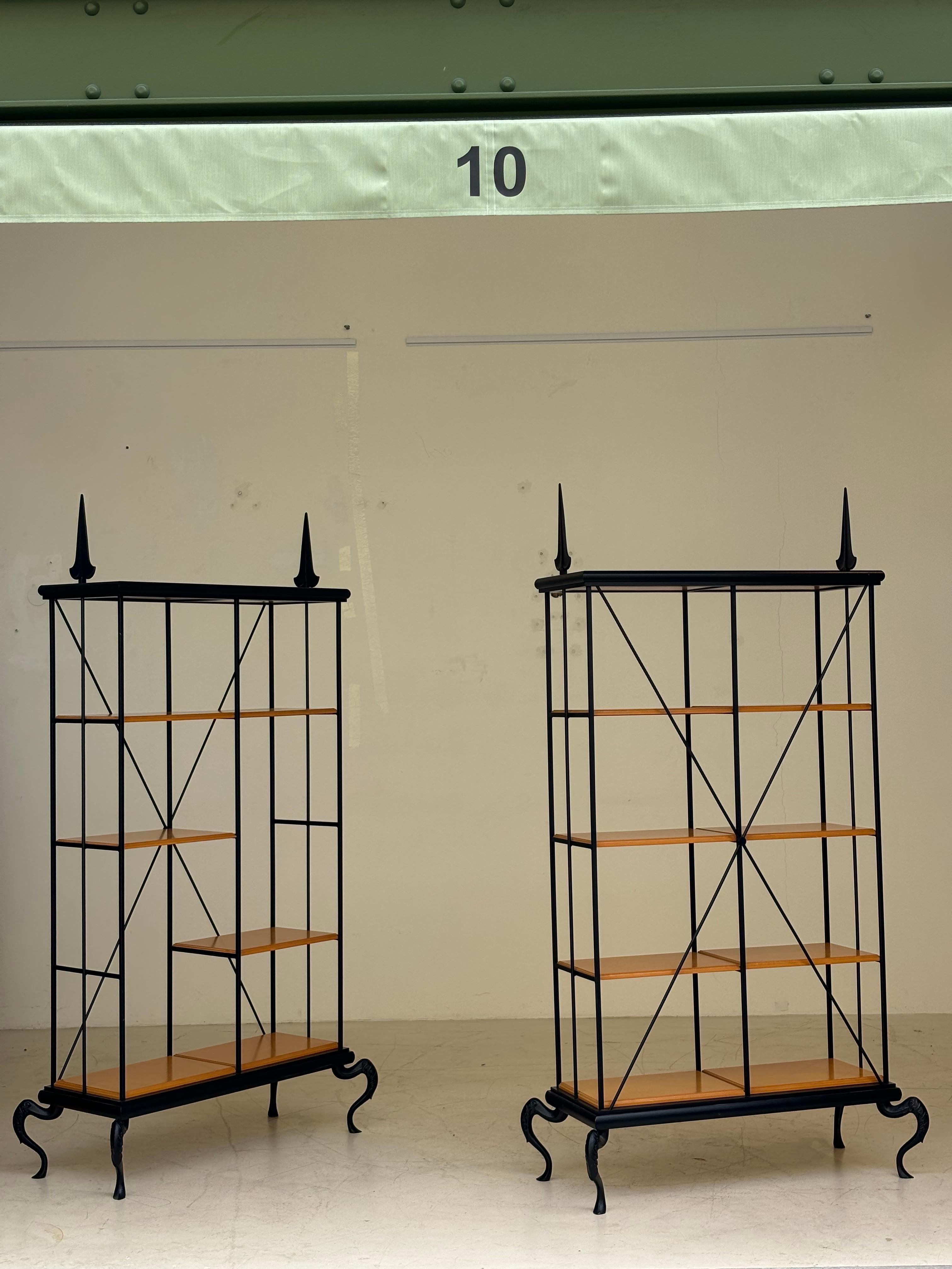 Incredible pair of Bookcases by Mark Brazier Jones, circa 1990