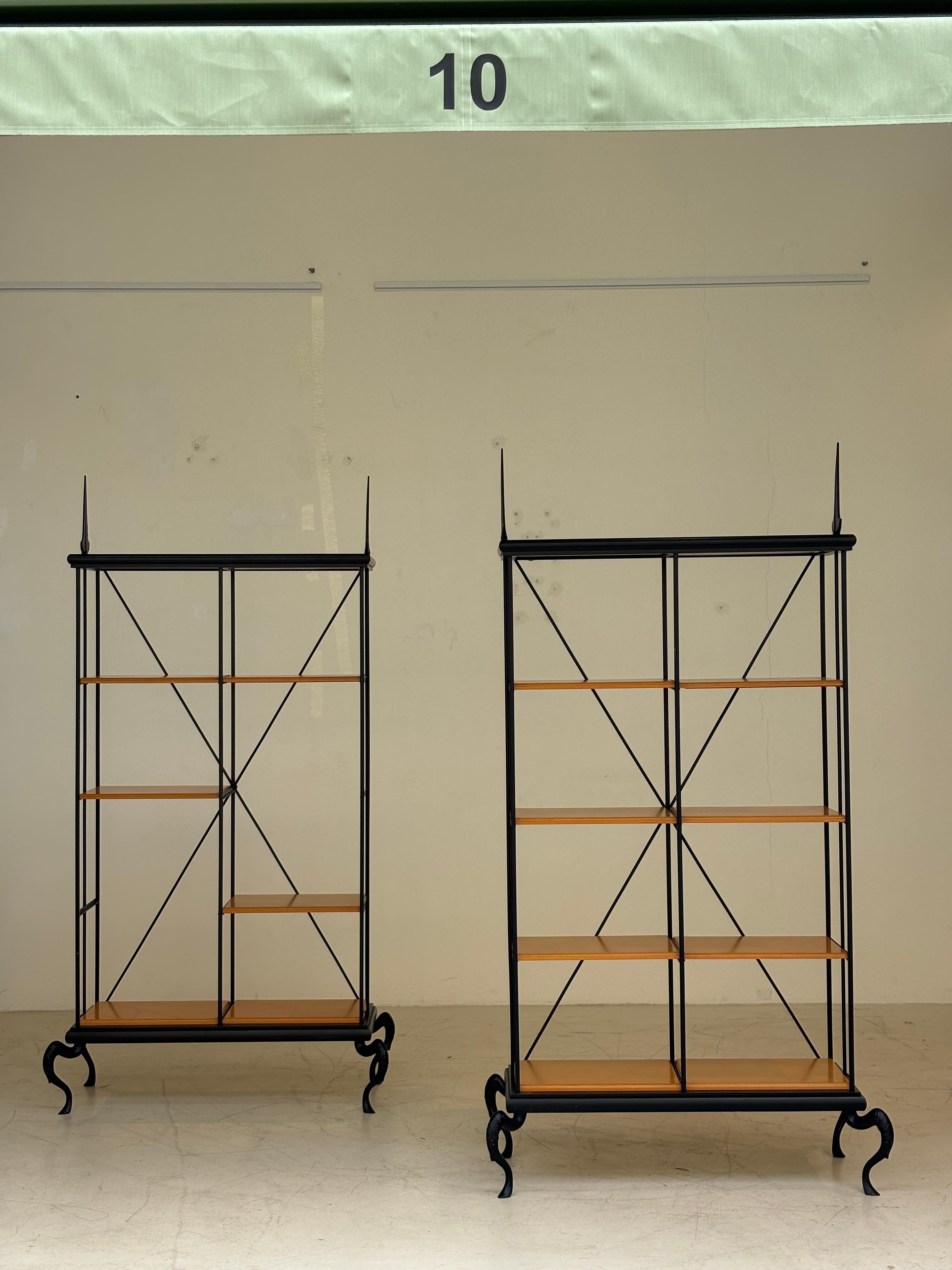 Incredible pair of Bookcases by Mark Brazier Jones, circa 1990