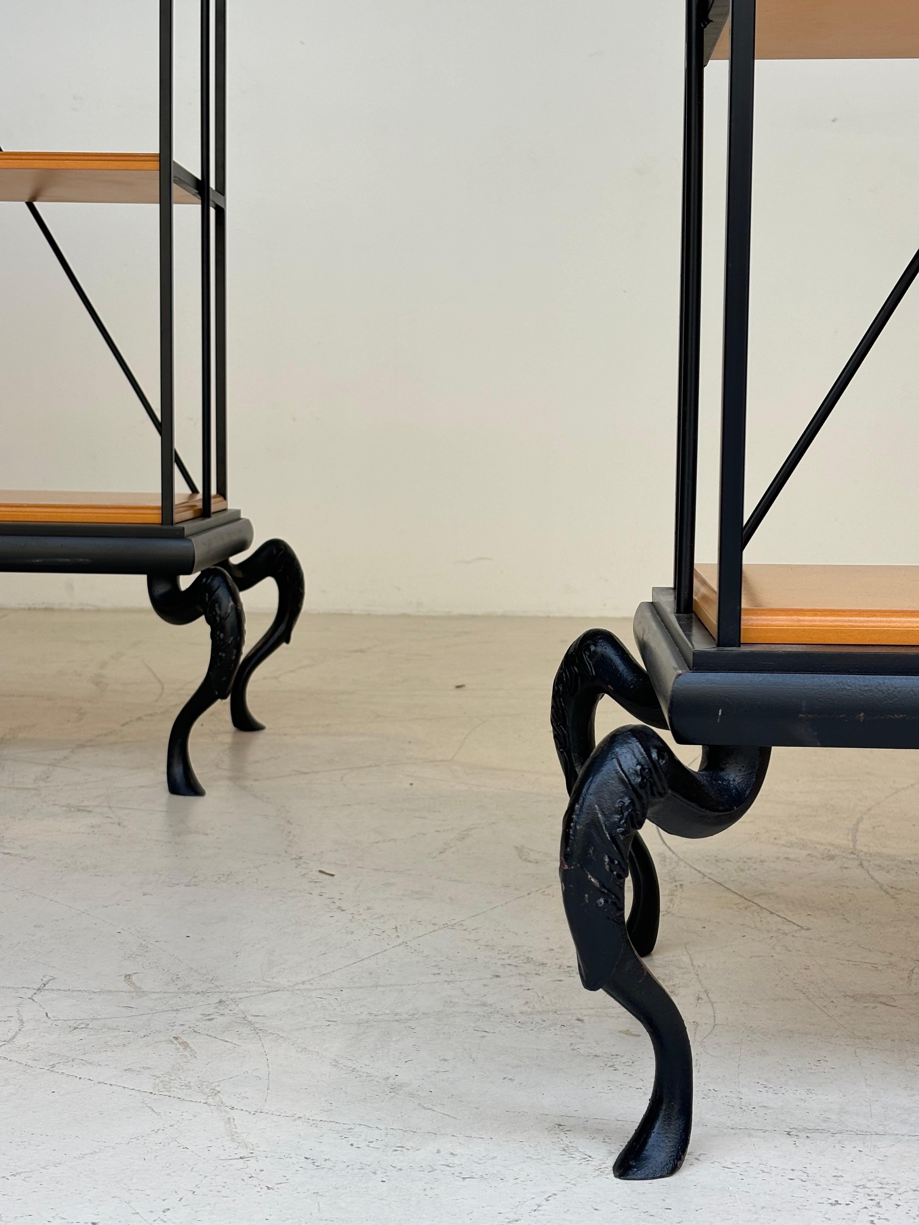 Incredible pair of Bookcases by Mark Brazier Jones, circa 1990