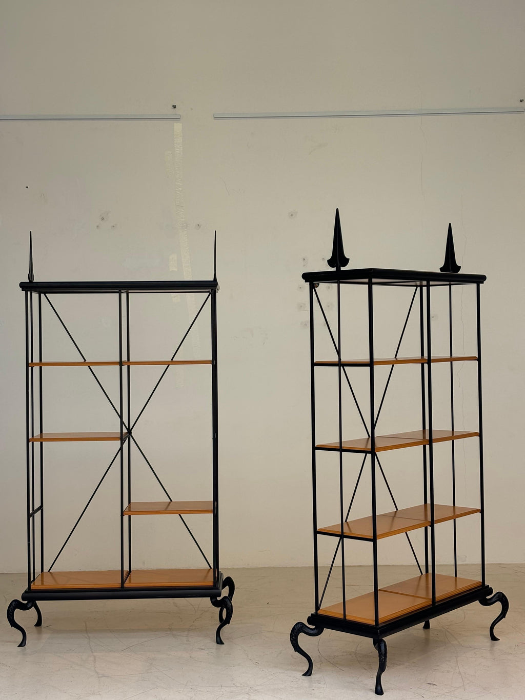 Incredible pair of Bookcases by Mark Brazier Jones, circa 1990