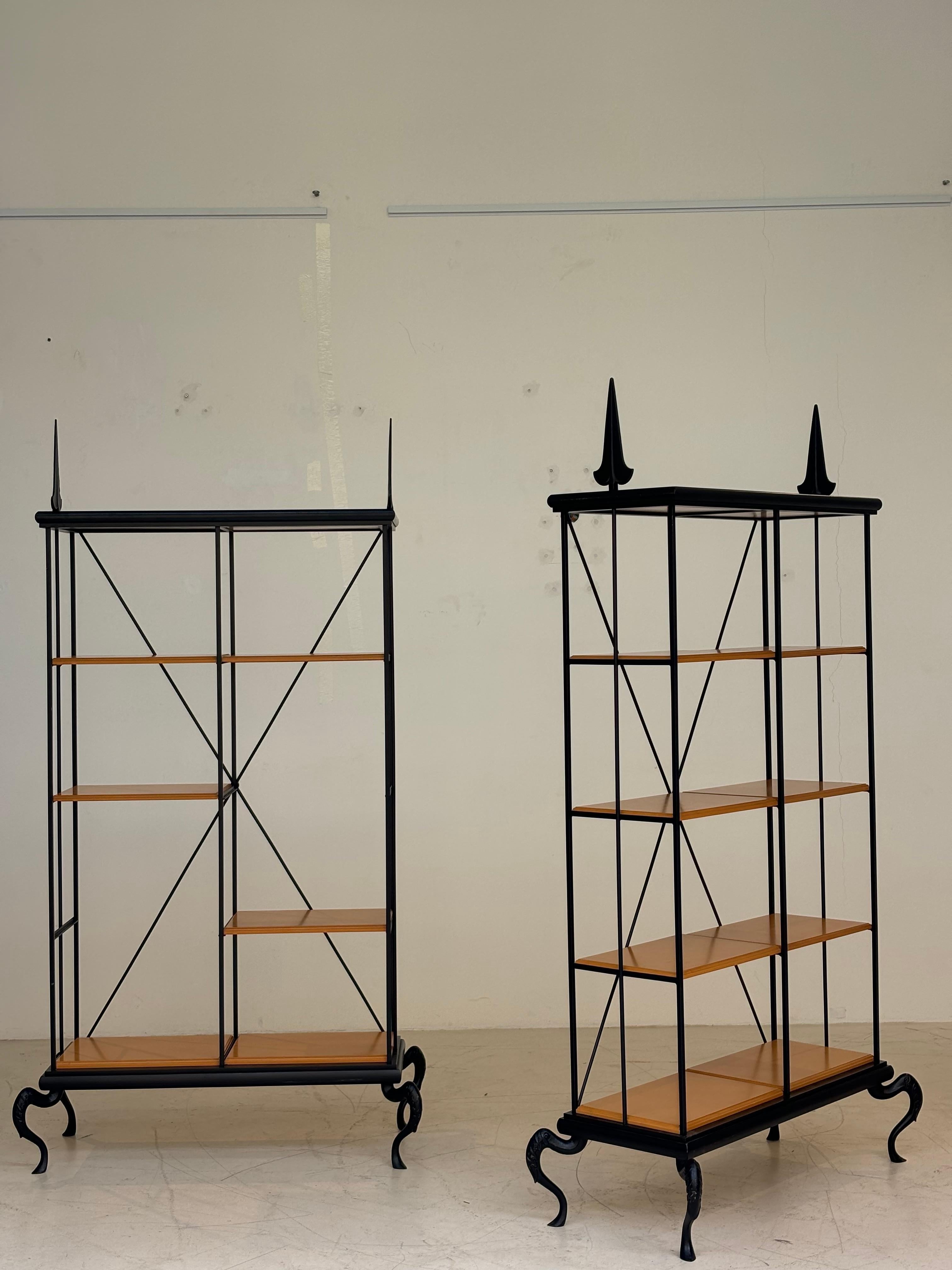 Incredible pair of Bookcases by Mark Brazier Jones, circa 1990