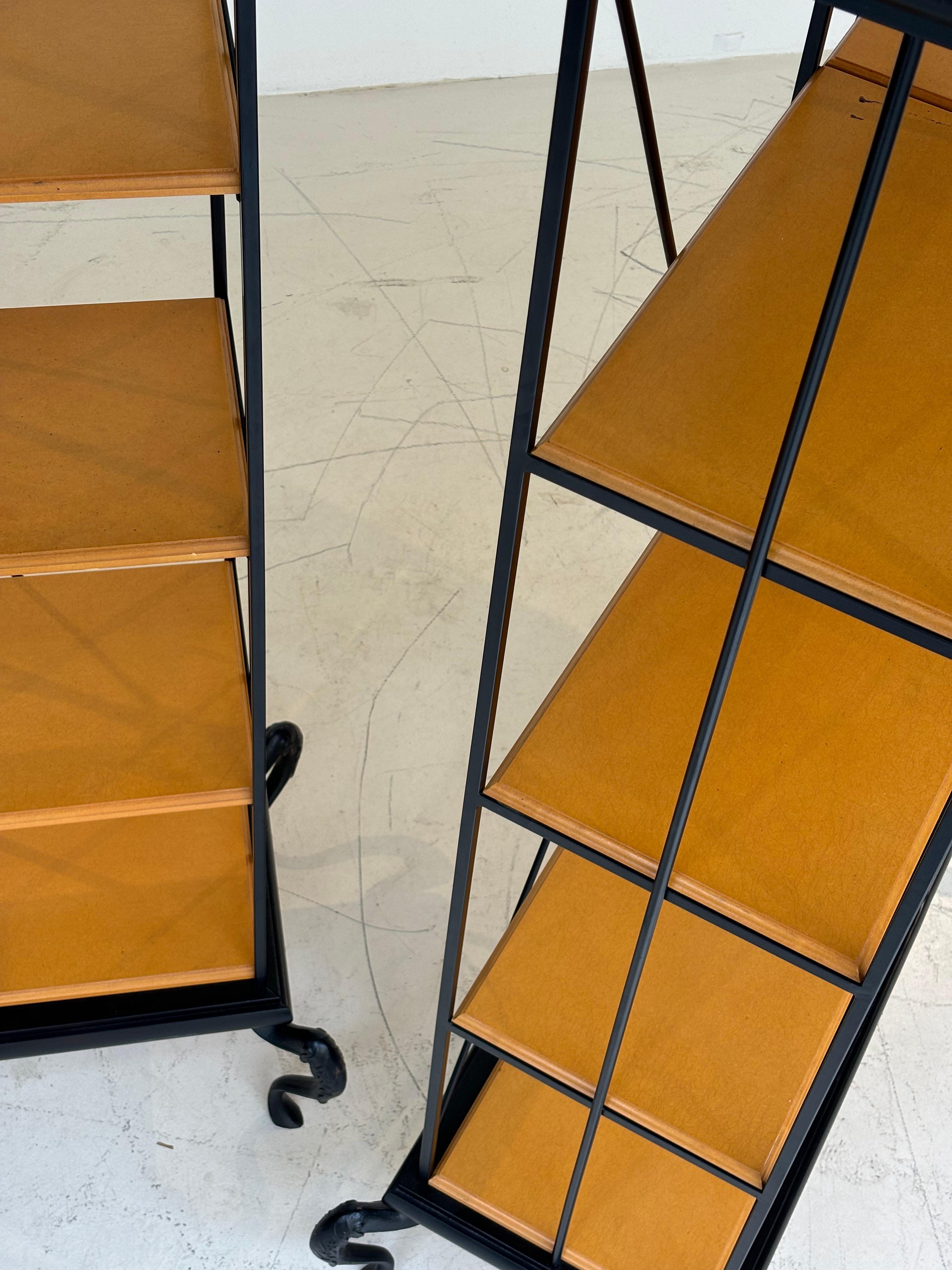 Incredible pair of Bookcases by Mark Brazier Jones, circa 1990