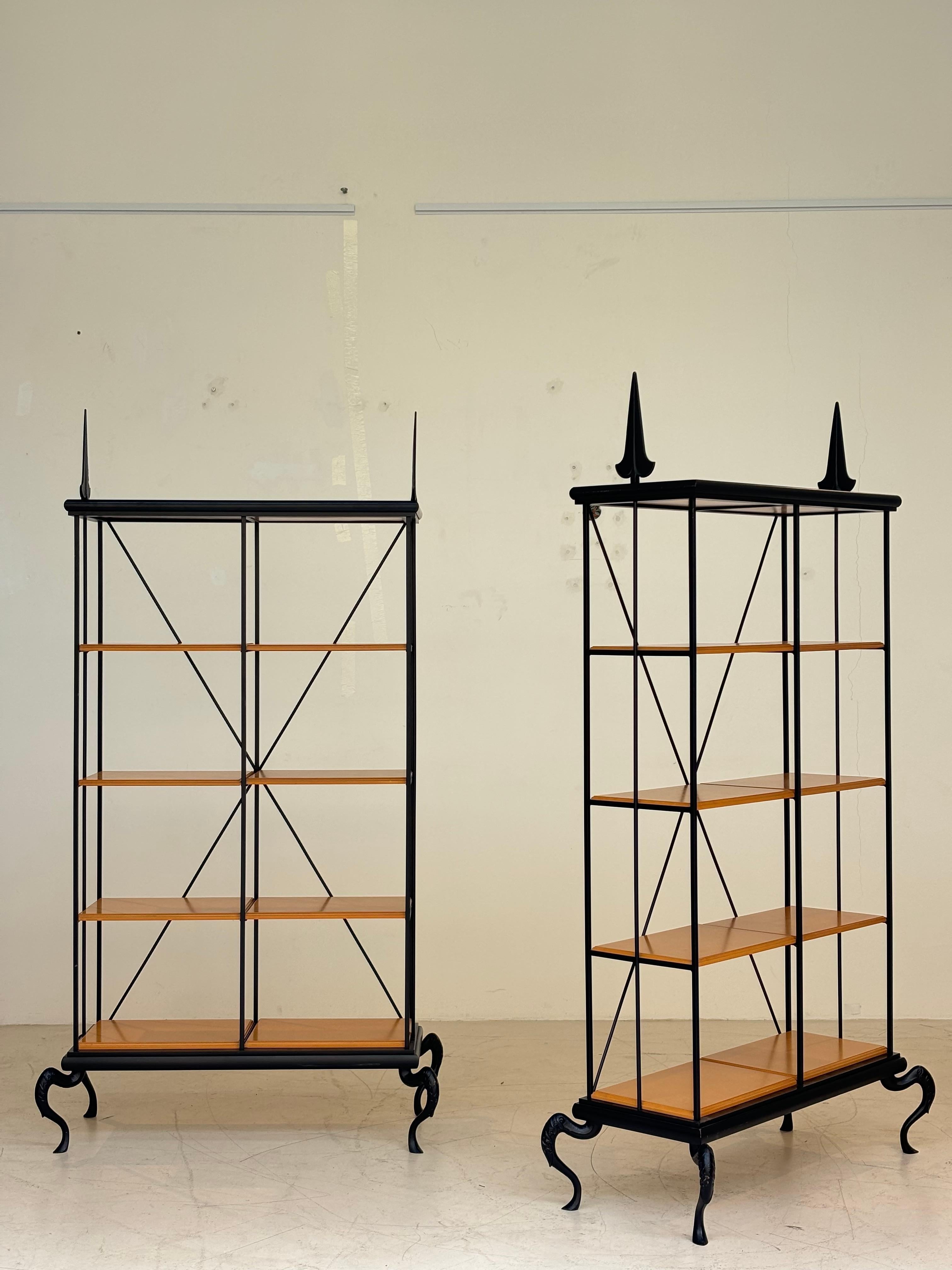 Incredible pair of Bookcases by Mark Brazier Jones, circa 1990