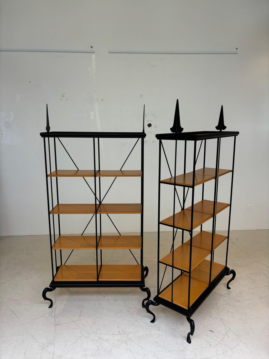 Incredible pair of Bookcases by Mark Brazier Jones, circa 1990