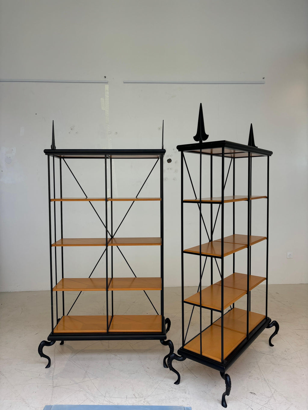 Incredible pair of Bookcases by Mark Brazier Jones, circa 1990