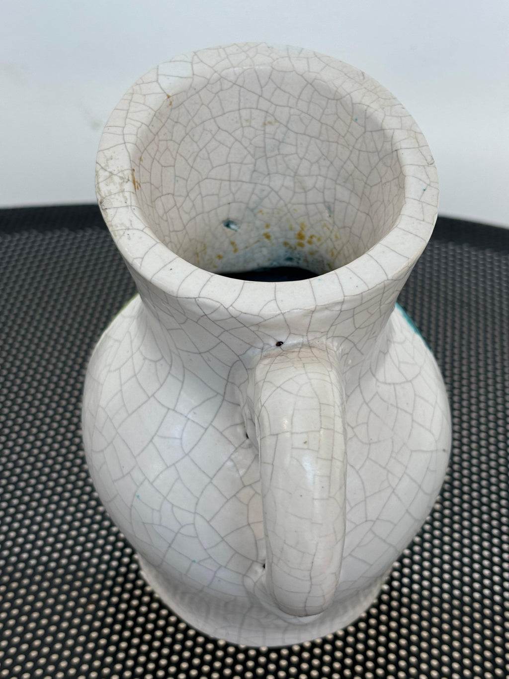Beautiful figurative pitcher by Georges Jouve, signed