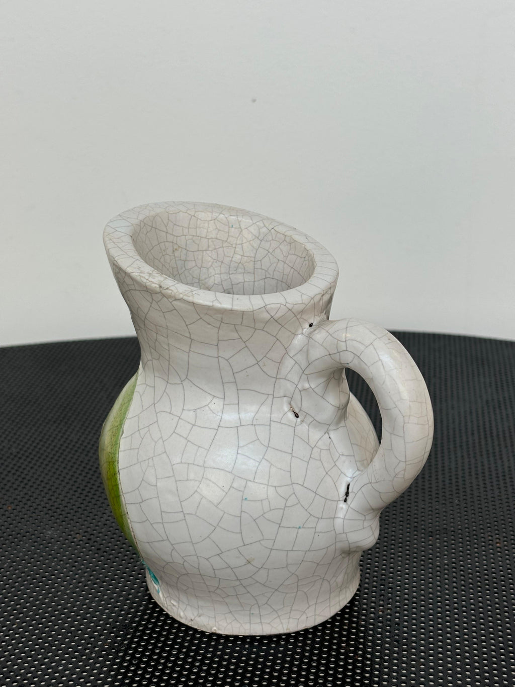Beautiful figurative pitcher by Georges Jouve, signed
