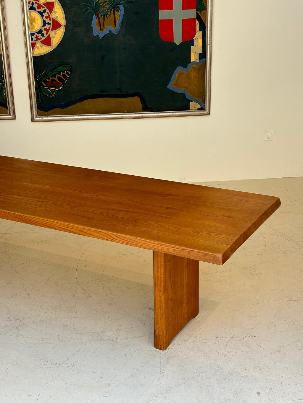 Incredible T14 dining table by Pierre Chapo