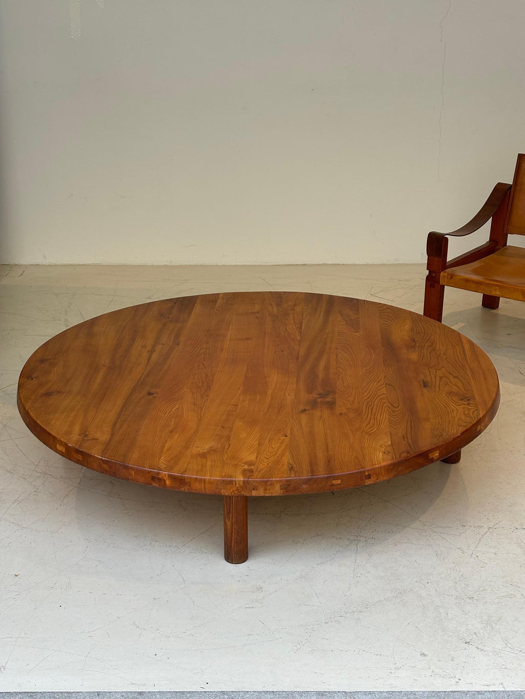 Incredible coffee table T02 special order by Pierre Chapo circa 1975