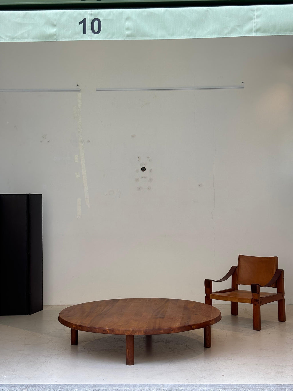 Incredible coffee table T02 special order by Pierre Chapo circa 1975