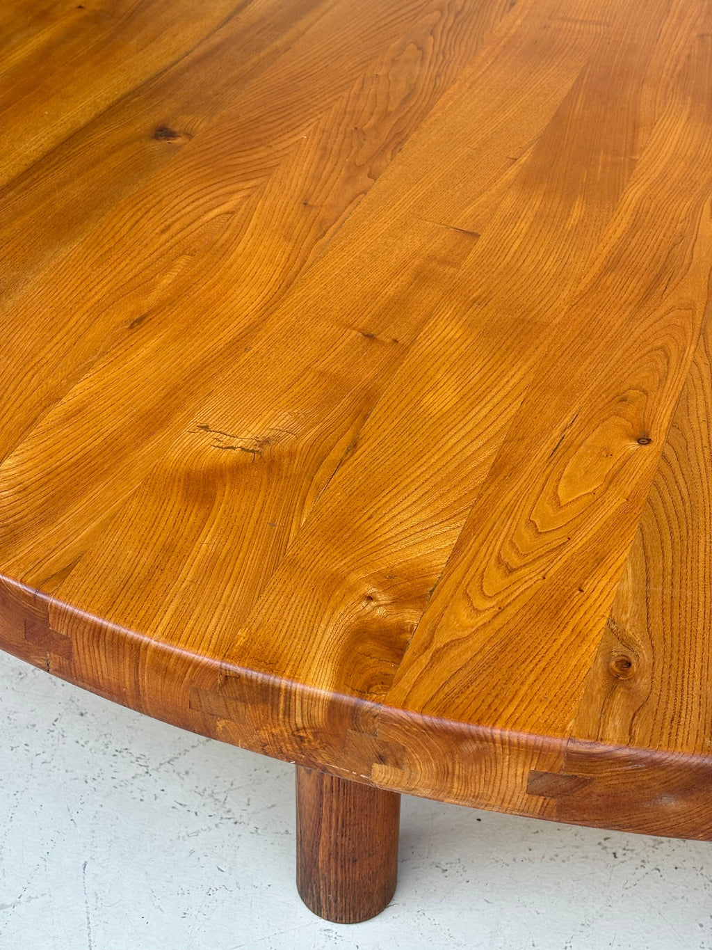 Incredible coffee table T02 special order by Pierre Chapo circa 1975