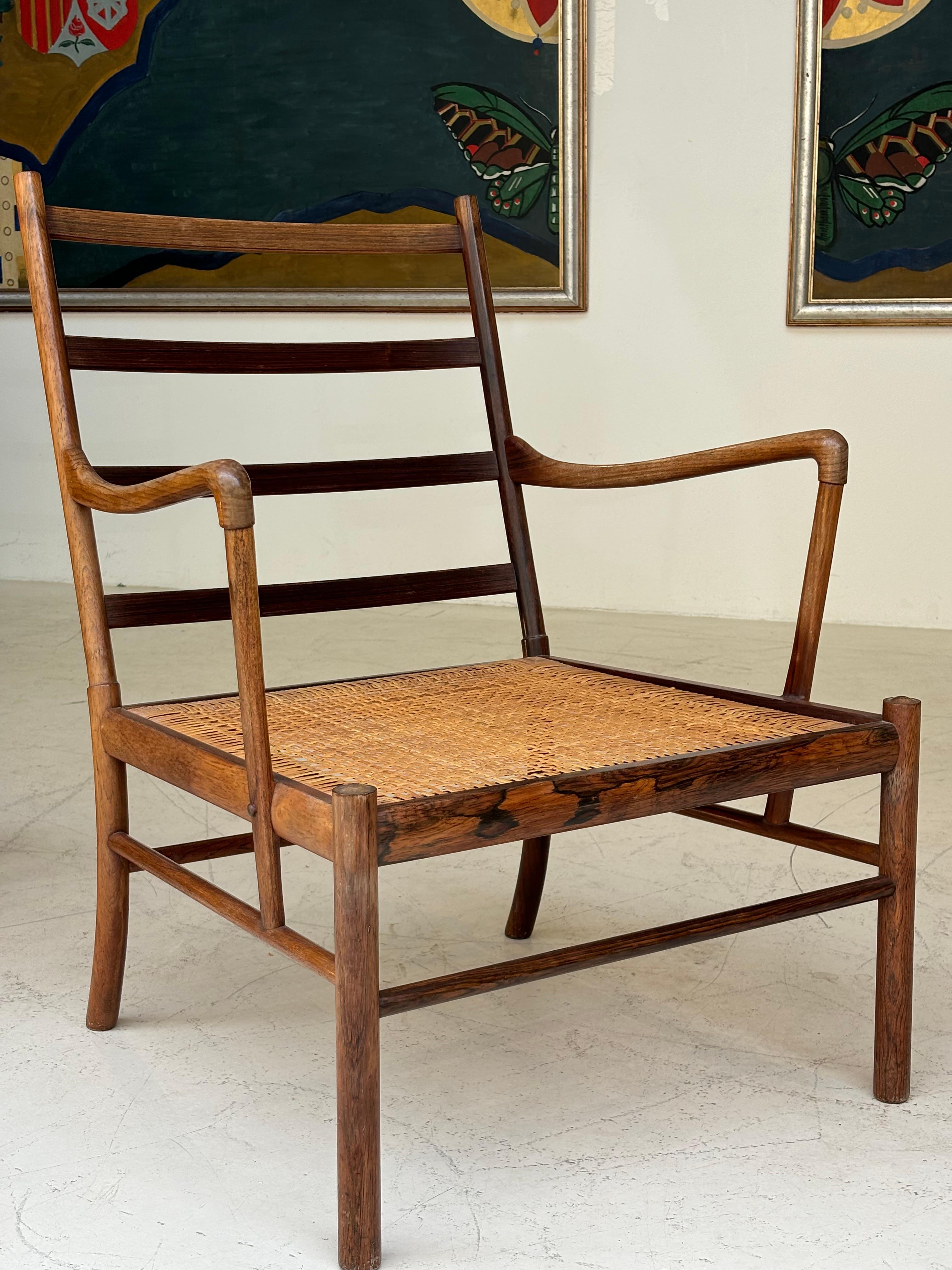 Pair of colonials armchairs by Ole Wanscher