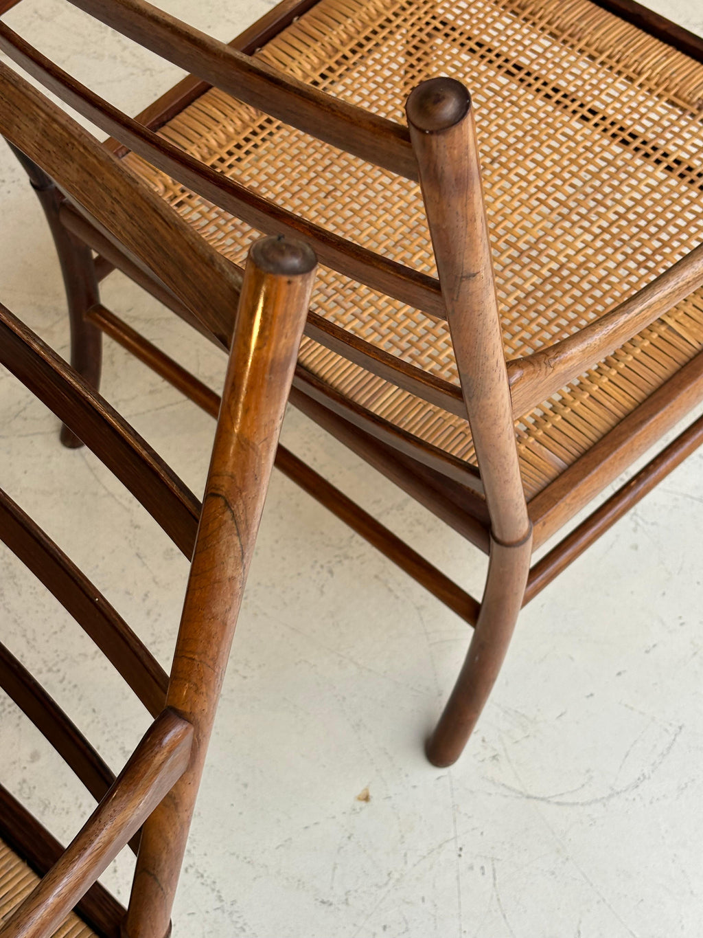 Pair of colonials armchairs by Ole Wanscher