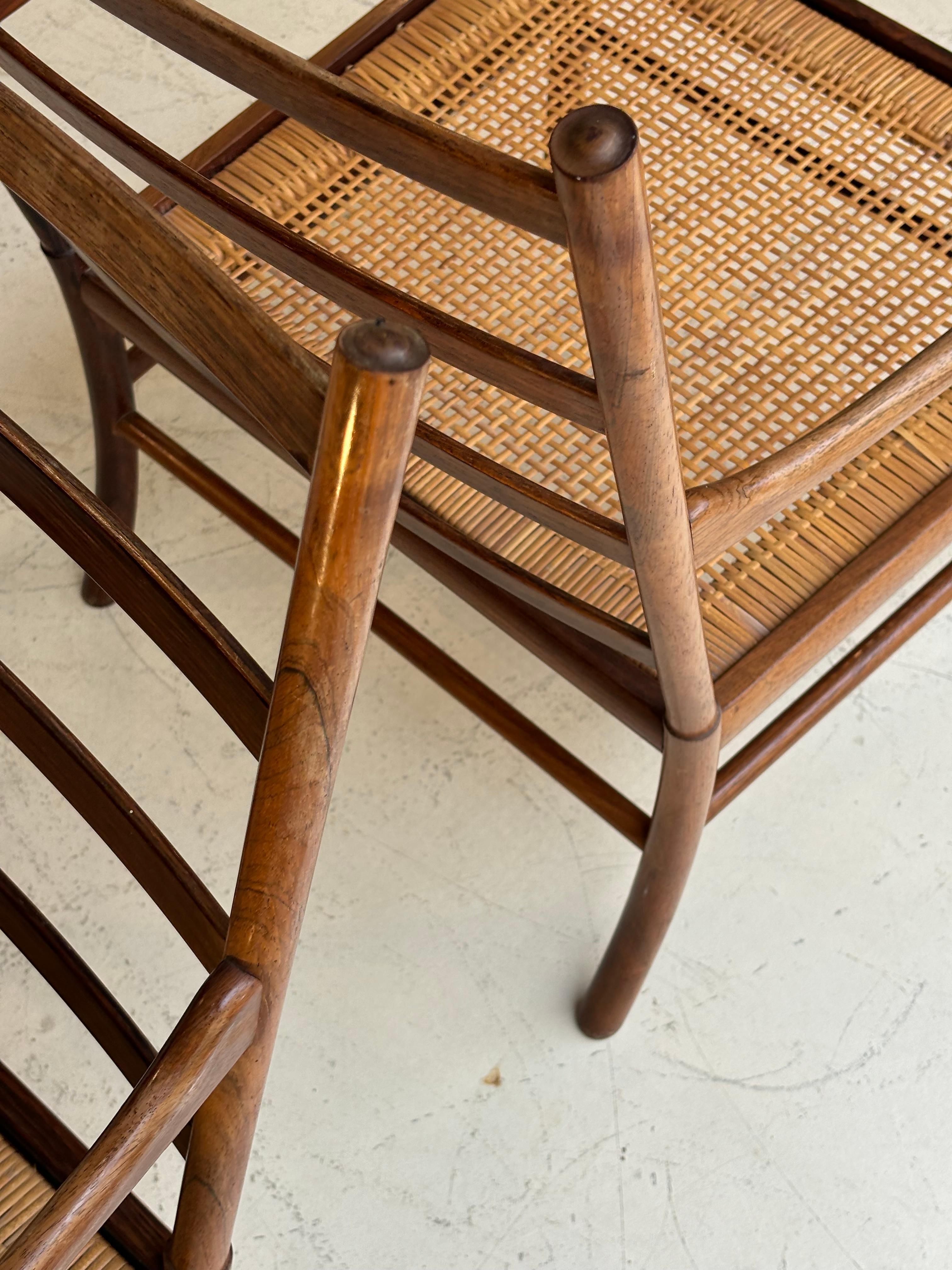 Pair of colonials armchairs by Ole Wanscher