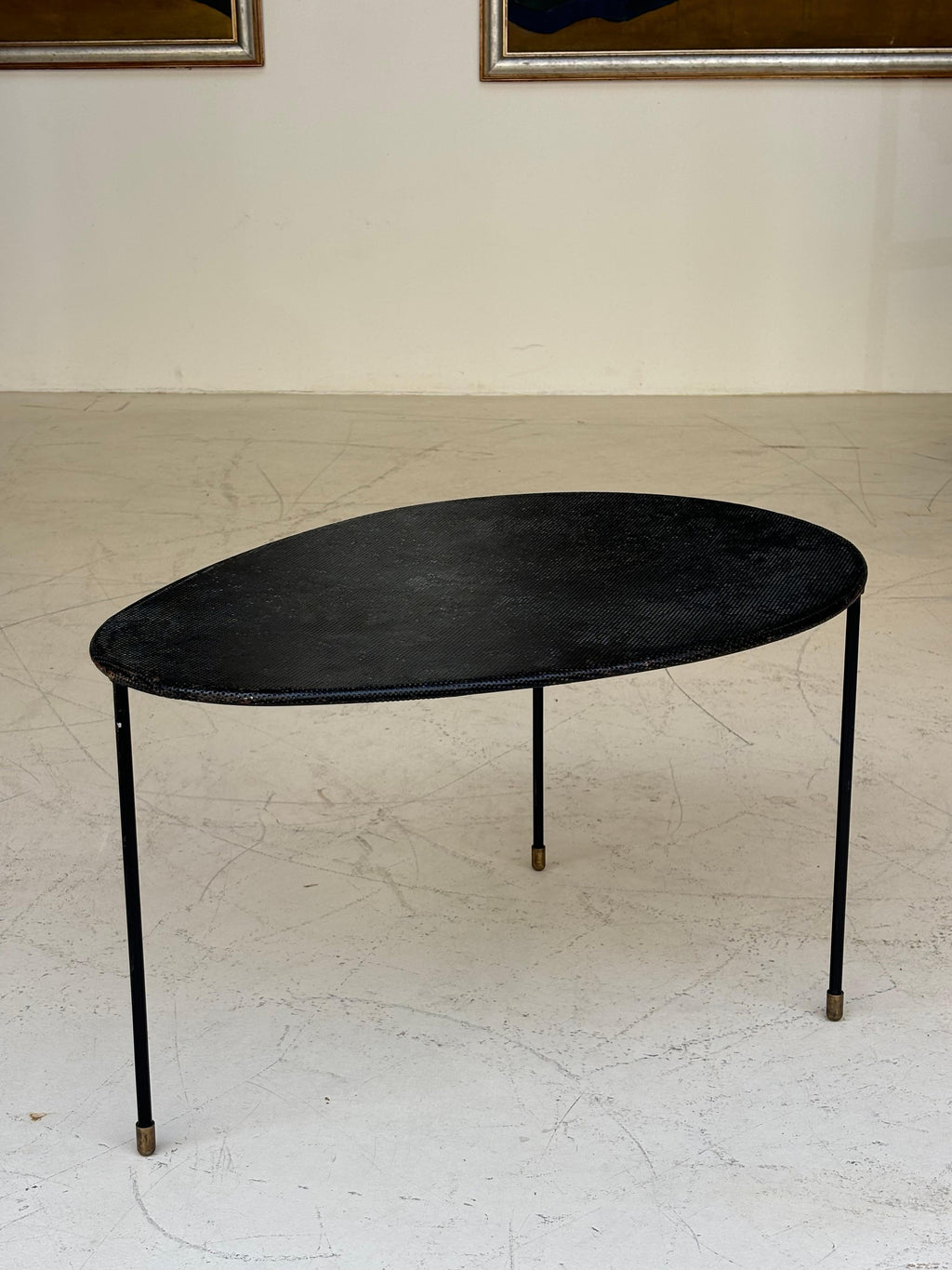 Incredible variant of the Kangourou side table by Mathoeu Matégot