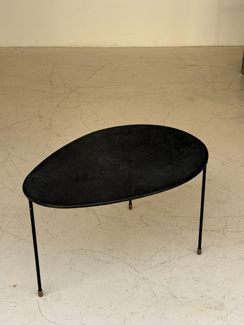 Incredible variant of the Kangourou side table by Mathoeu Matégot
