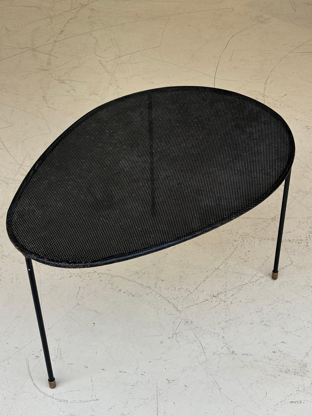 Incredible variant of the Kangourou side table by Mathoeu Matégot