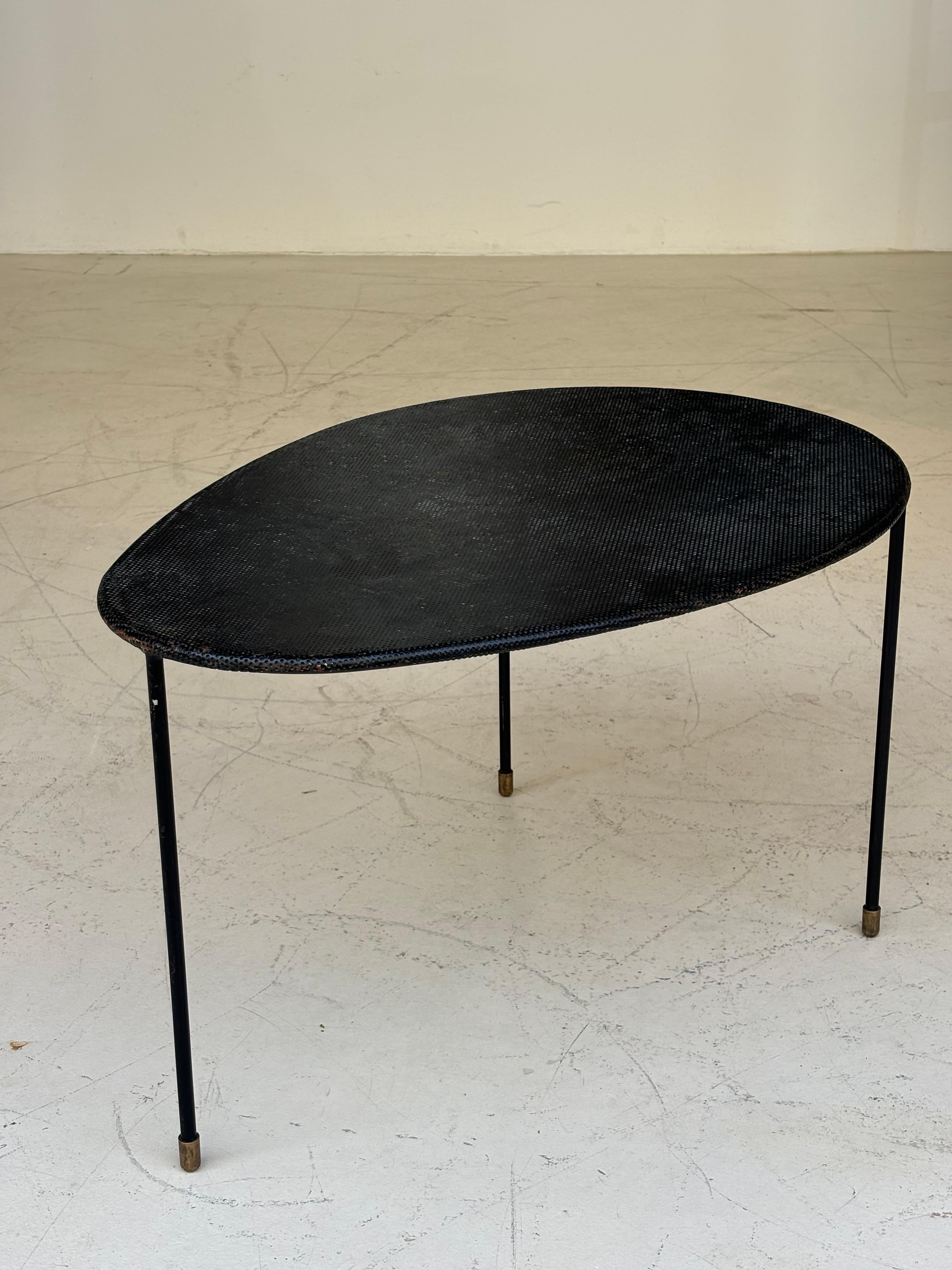 Incredible variant of the Kangourou side table by Mathoeu Matégot