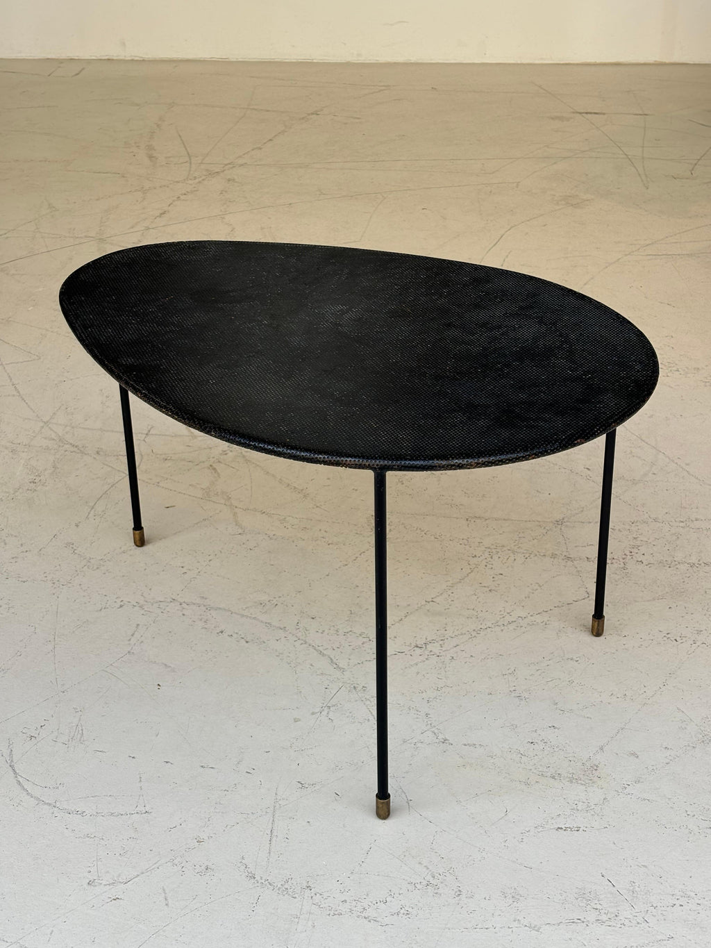 Incredible variant of the Kangourou side table by Mathoeu Matégot