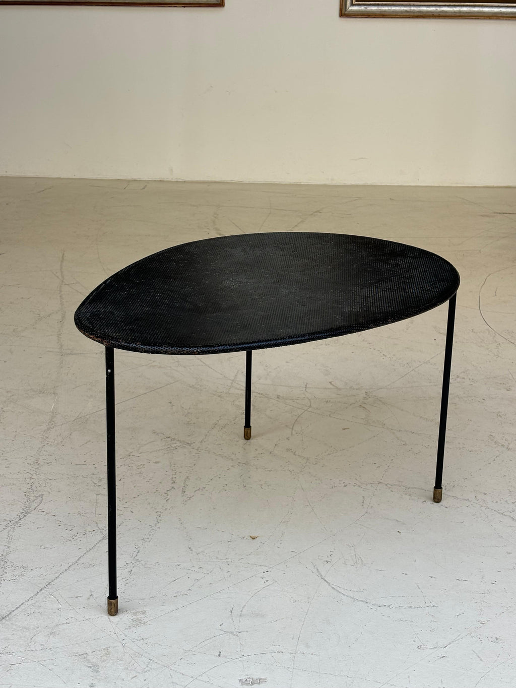 Incredible variant of the Kangourou side table by Mathoeu Matégot