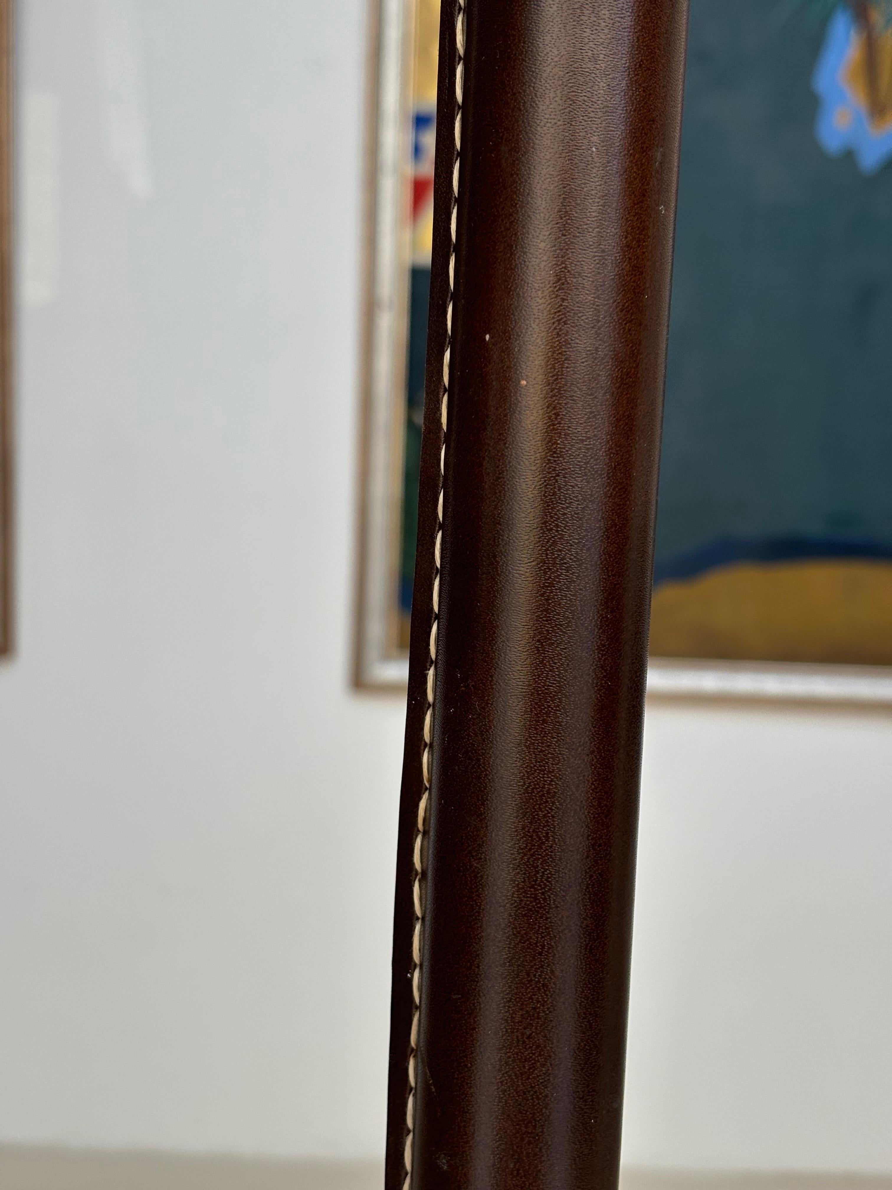 Nice pair of floorlamp by Jacques Adnet