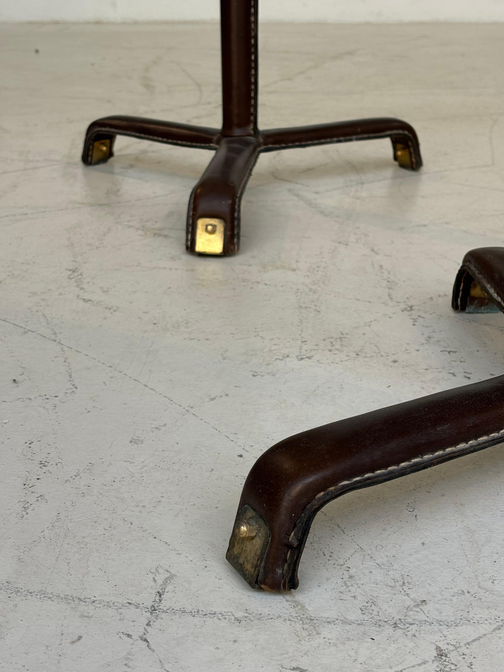 Nice pair of floorlamp by Jacques Adnet