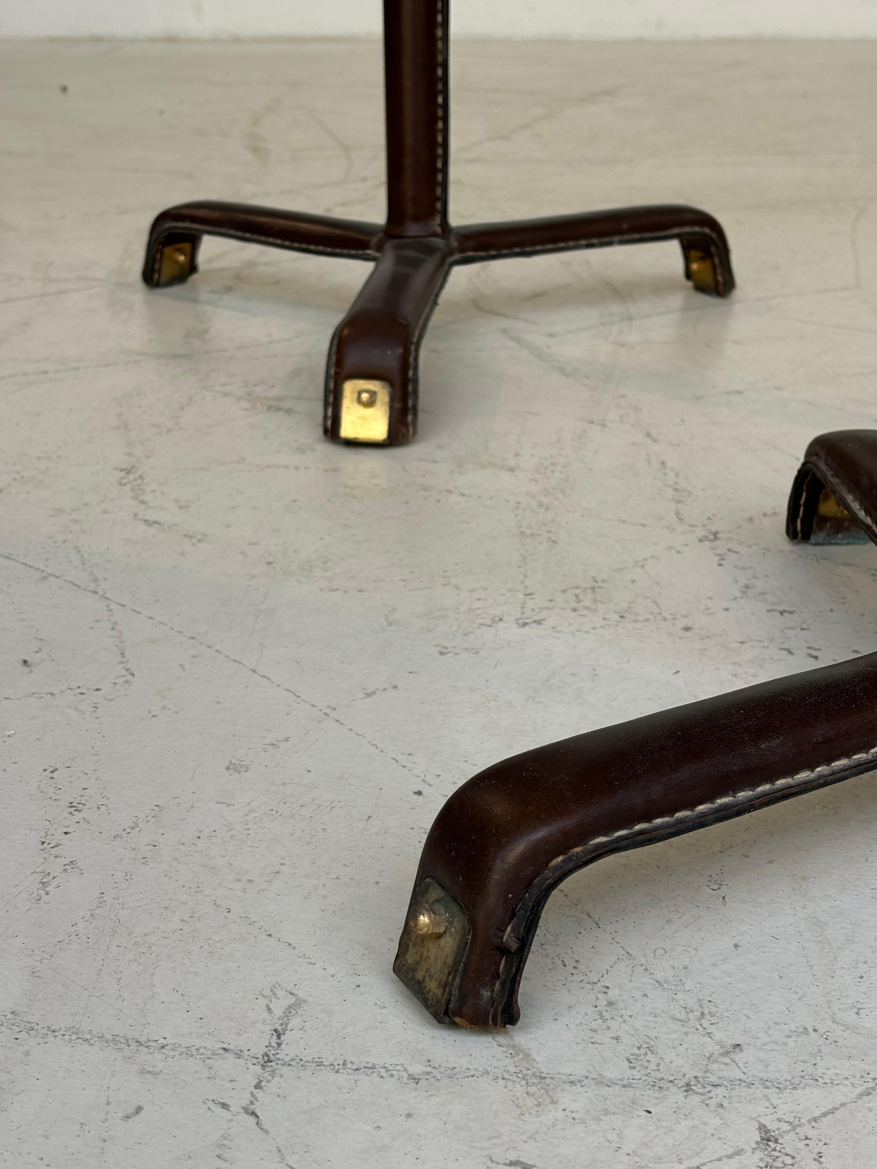 Nice pair of floorlamp by Jacques Adnet