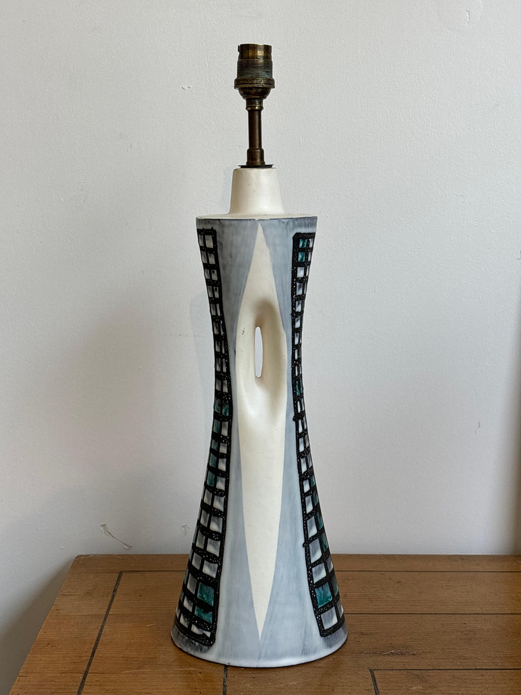 Nice lamp by Roger Capron in ceramic, Vallauris, france 1960