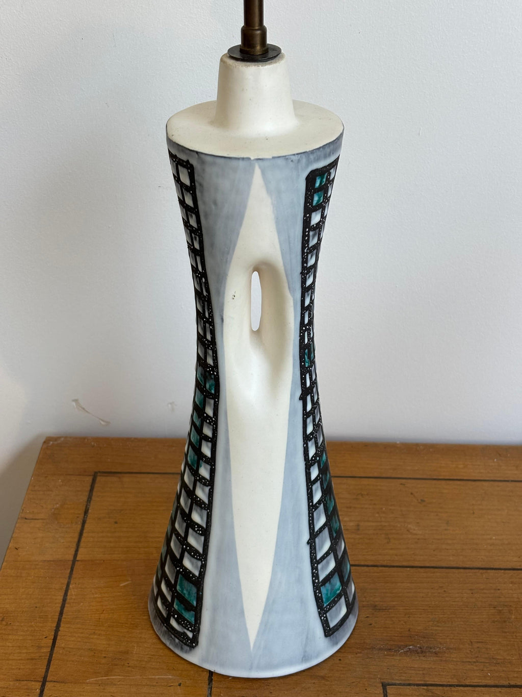 Nice lamp by Roger Capron in ceramic, Vallauris, france 1960