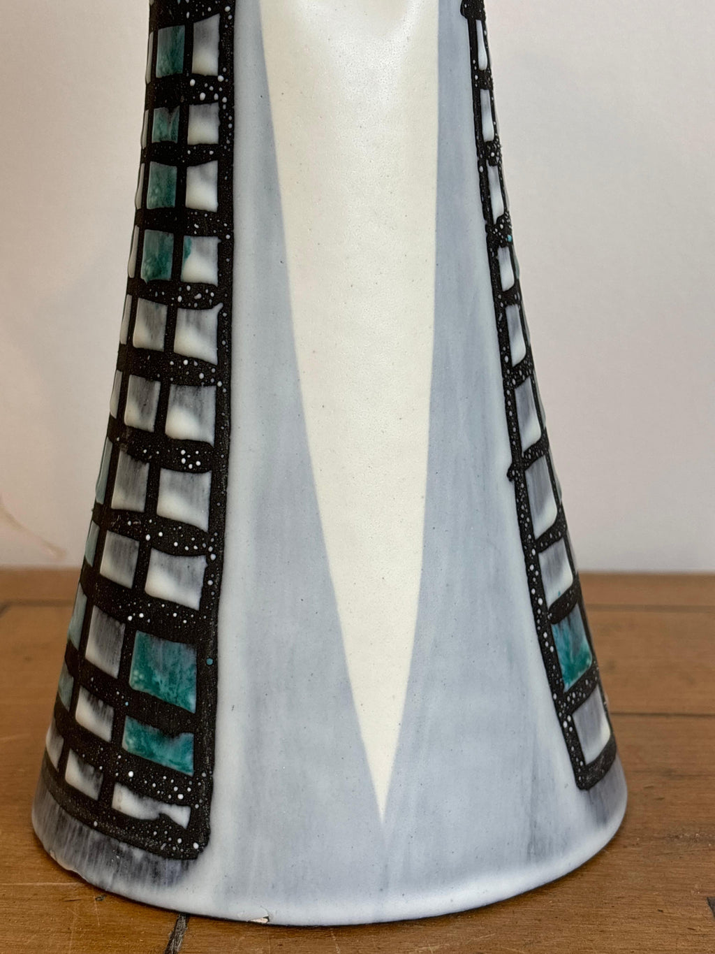 Nice lamp by Roger Capron in ceramic, Vallauris, france 1960