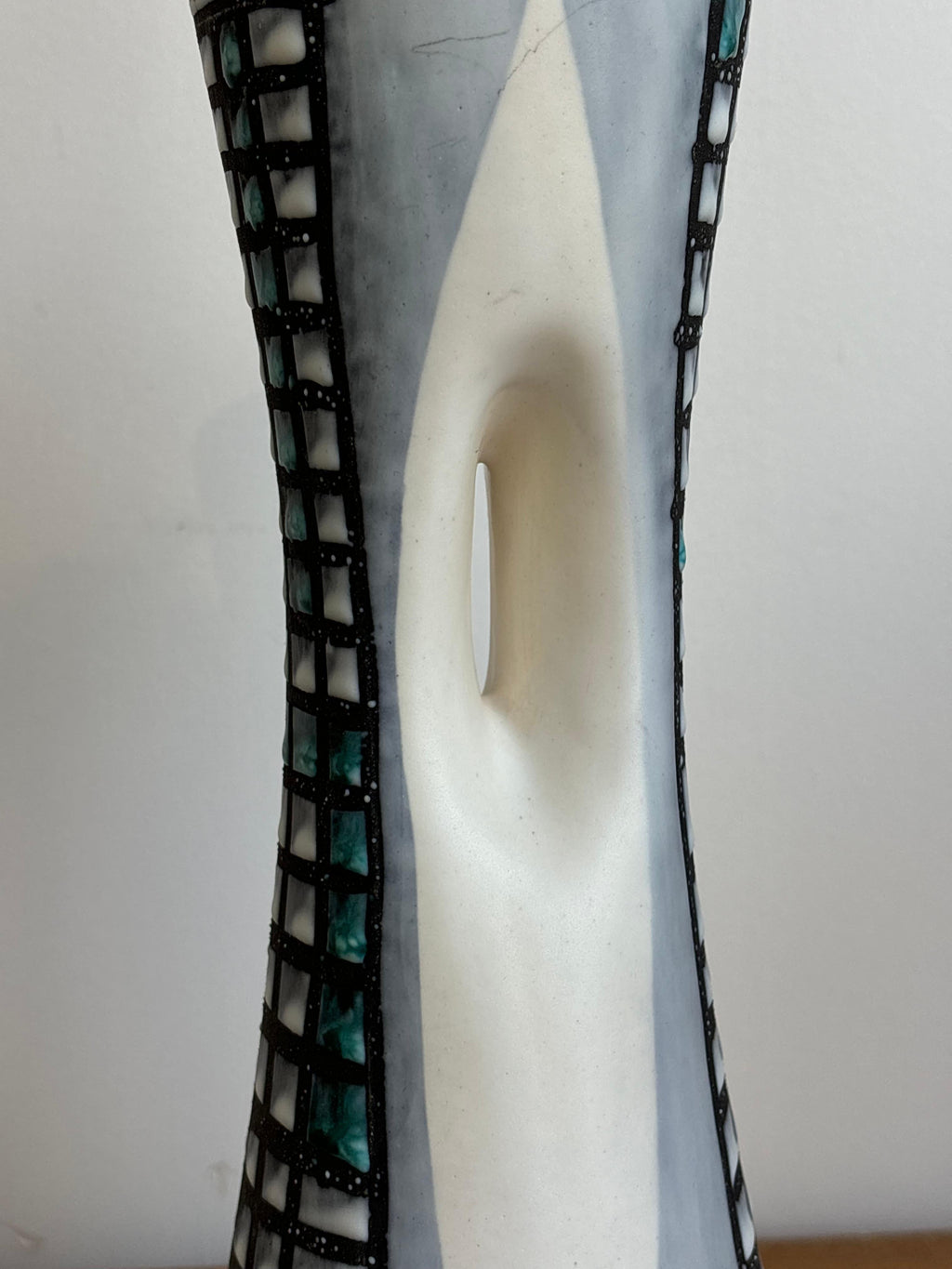Nice lamp by Roger Capron in ceramic, Vallauris, france 1960