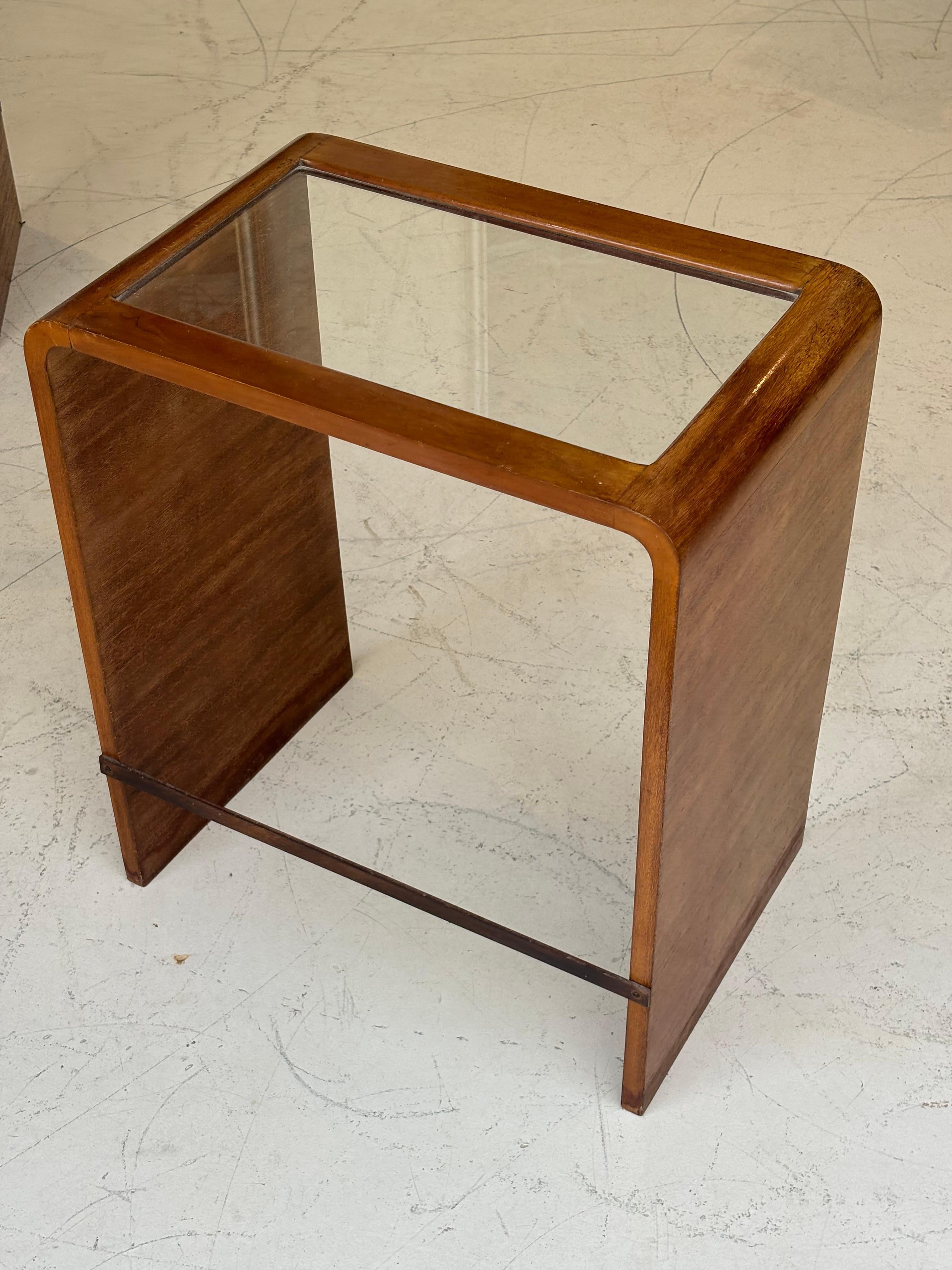 Nice french nesting table circa 1940 in the taste of Francis Jourdain