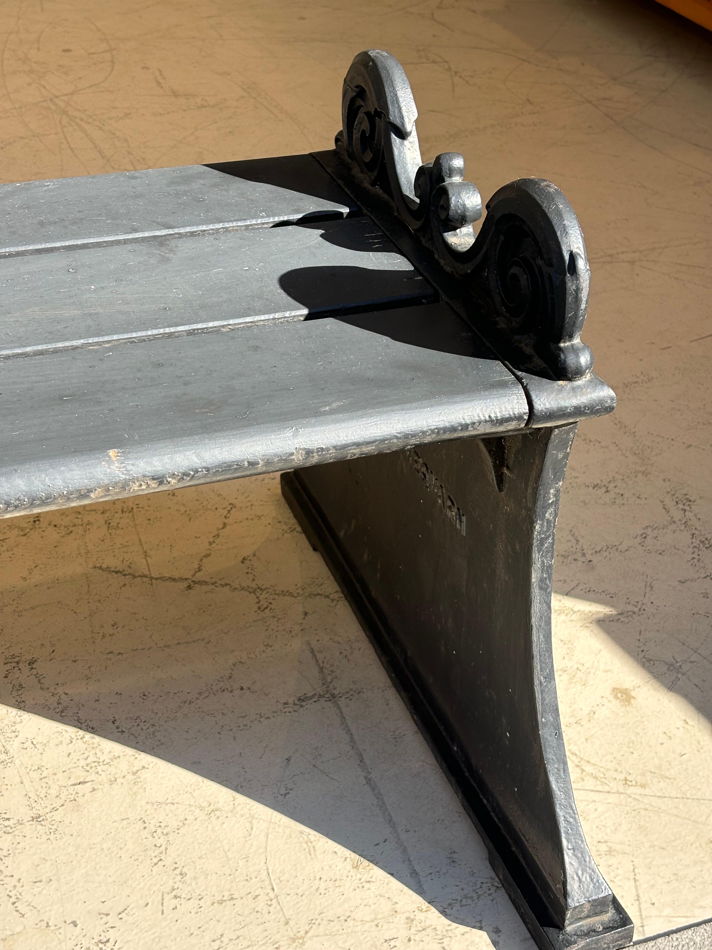 Incredible bench by Folke Bensow by Näfveqvarn, circa 1923.