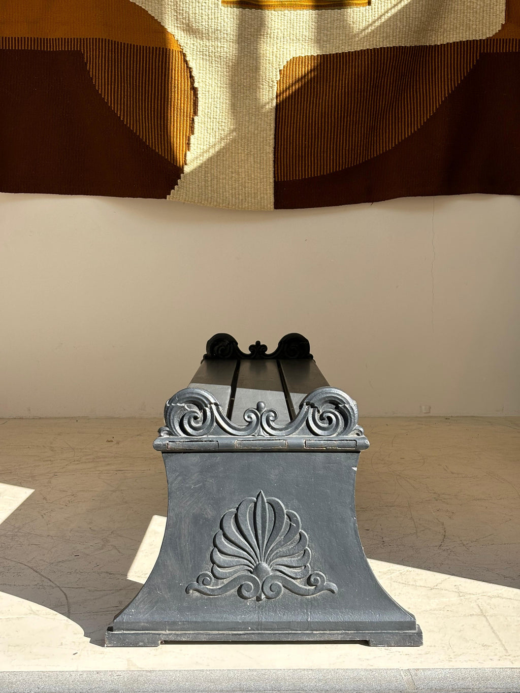 Incredible bench by Folke Bensow by Näfveqvarn, circa 1923.
