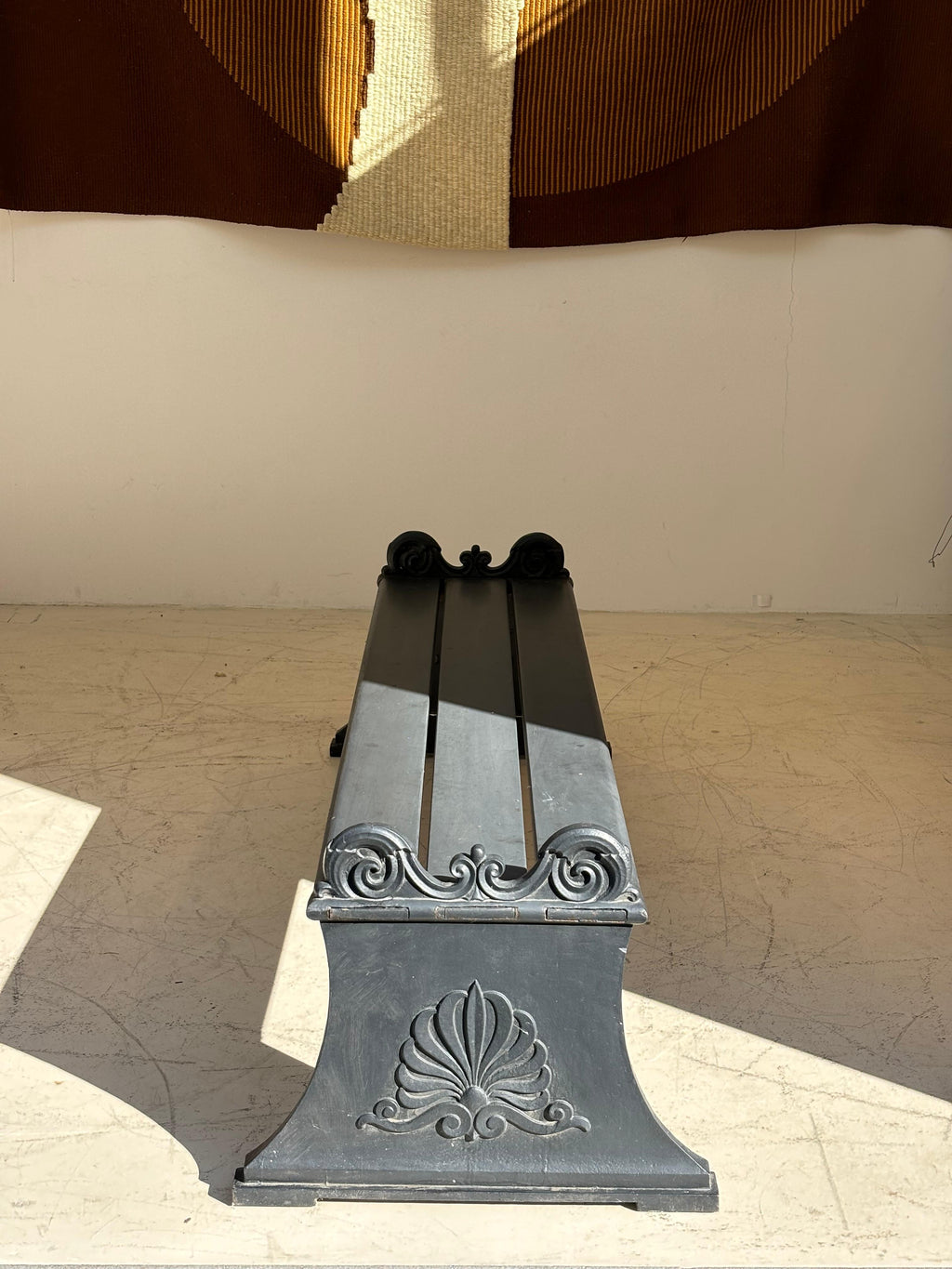 Incredible bench by Folke Bensow by Näfveqvarn, circa 1923.