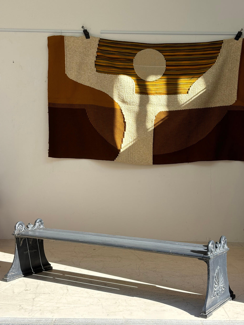 Incredible bench by Folke Bensow by Näfveqvarn, circa 1923.